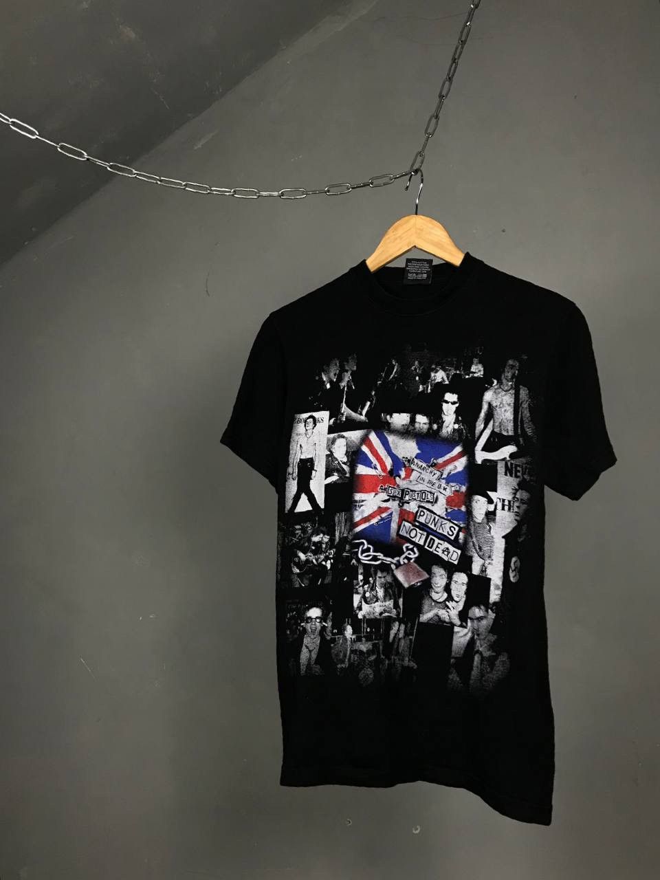 Band Tees × Vintage Sex Pistols vintage rock band overprinted tee Size US S / EU 44-46 / 1 - 1 Thumbnail