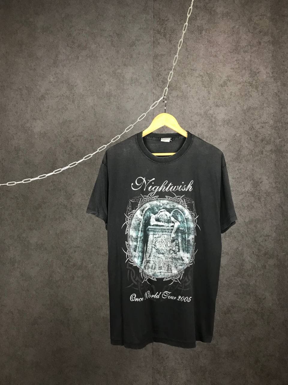 Band Tees Nightwish 2005 vintage rock band overprinted tour tee Size US XL / EU 56 / 4 - 1 Thumbnail