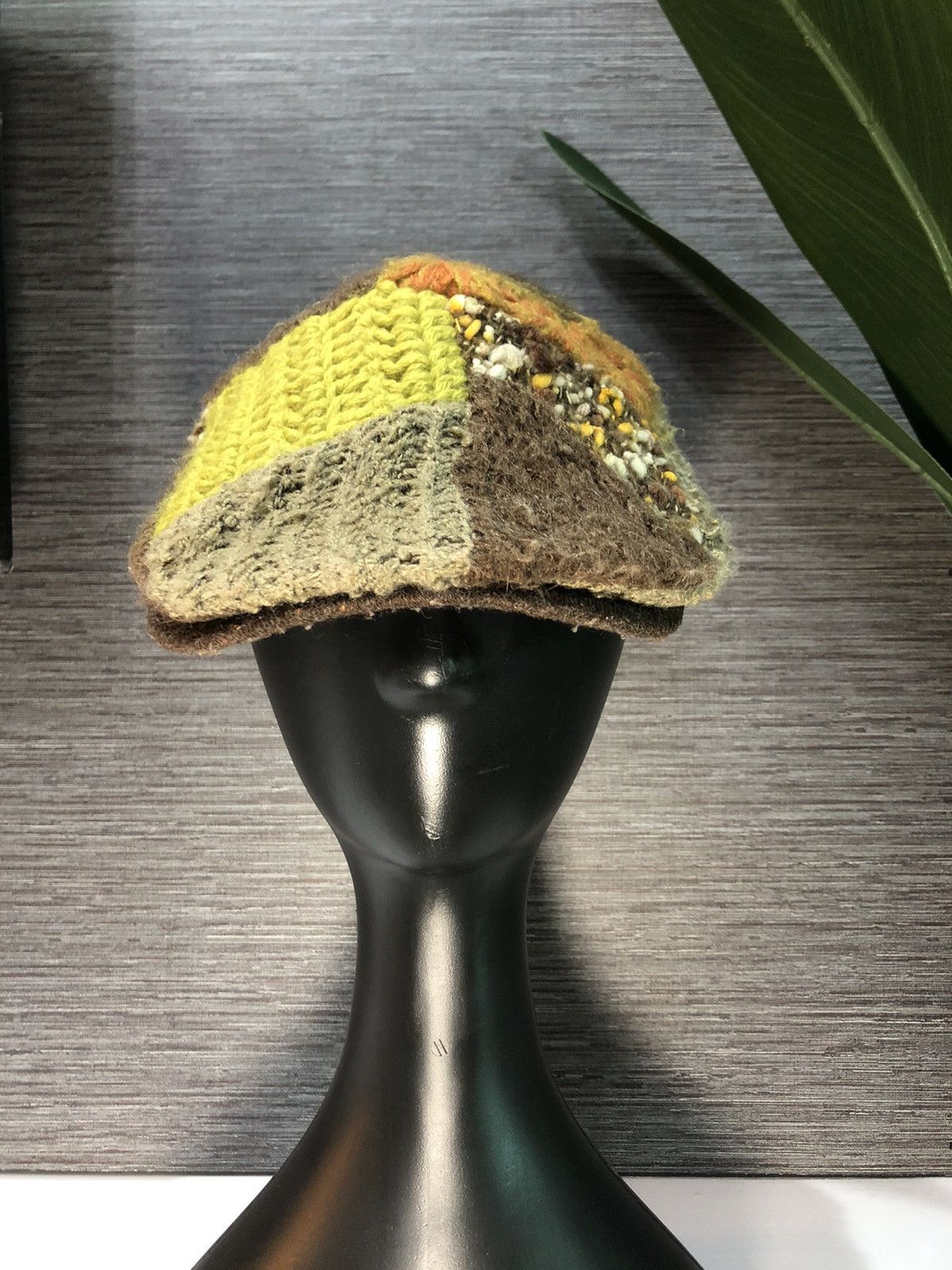 Grace Patchwork Baretta Hat Cap