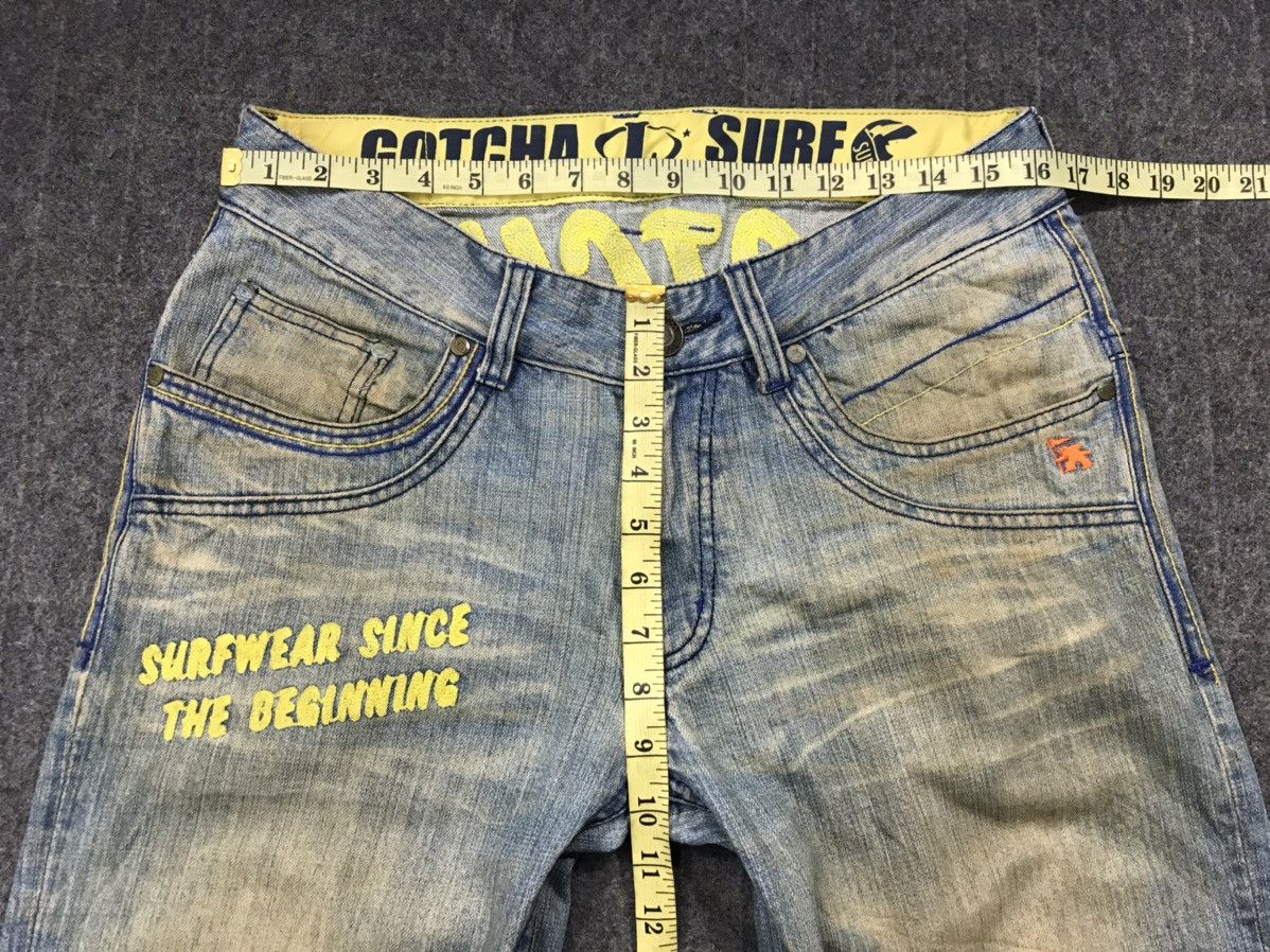 Gotcha Surf International Spell Out Logo Indigo Patchwork