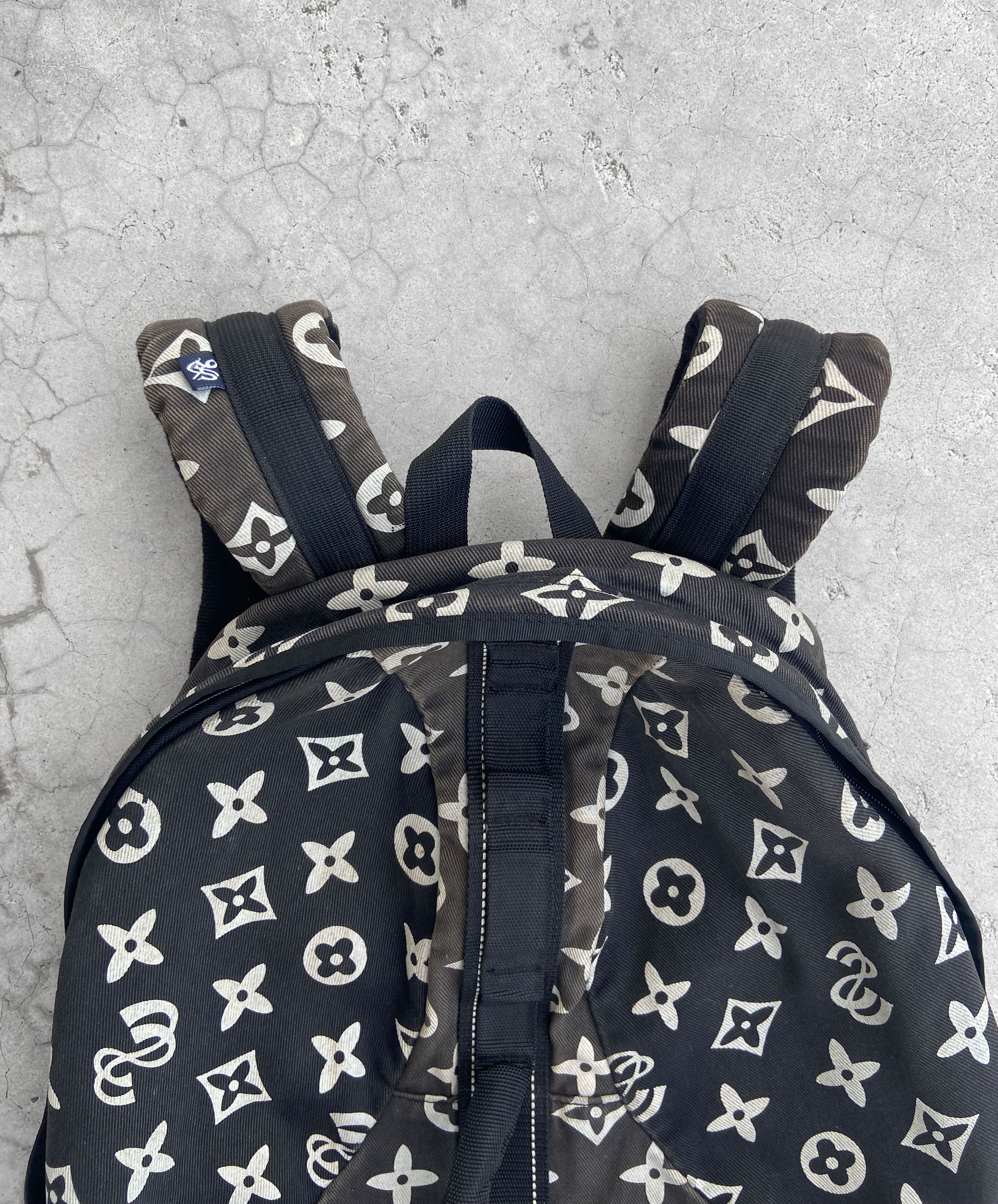 Stussy 🔥Open offer*Vintage Faded Stussy monogram Backpack Size ONE SIZE - 11 Thumbnail