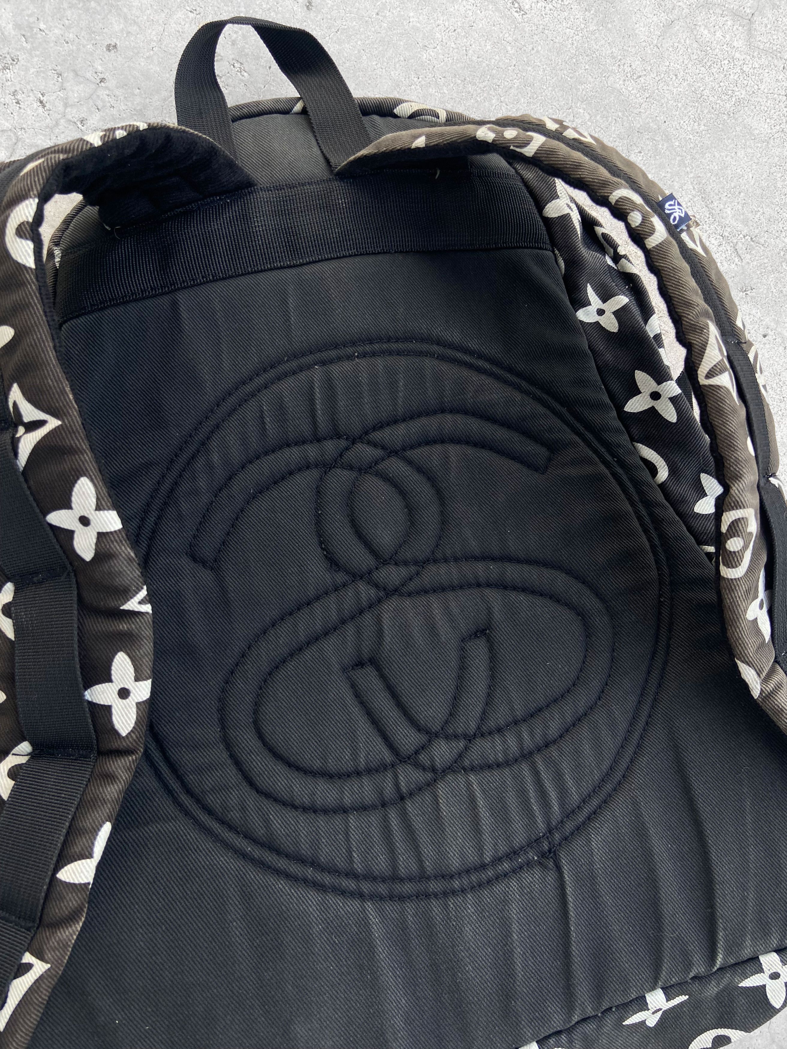 Stussy 🔥Open offer*Vintage Faded Stussy monogram Backpack Size ONE SIZE - 16 Thumbnail