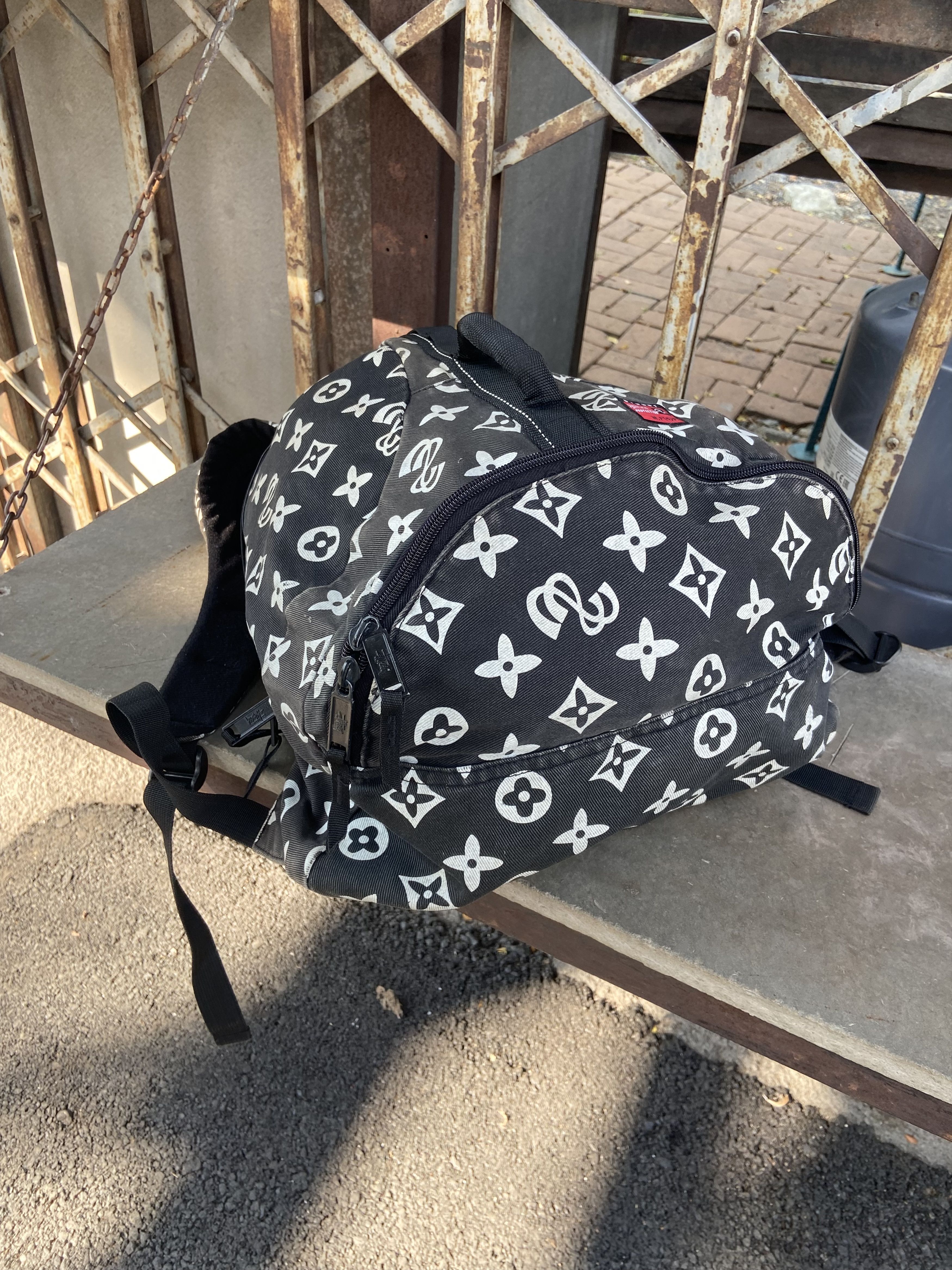Stussy 🔥Open offer*Vintage Faded Stussy monogram Backpack Size ONE SIZE - 9 Thumbnail