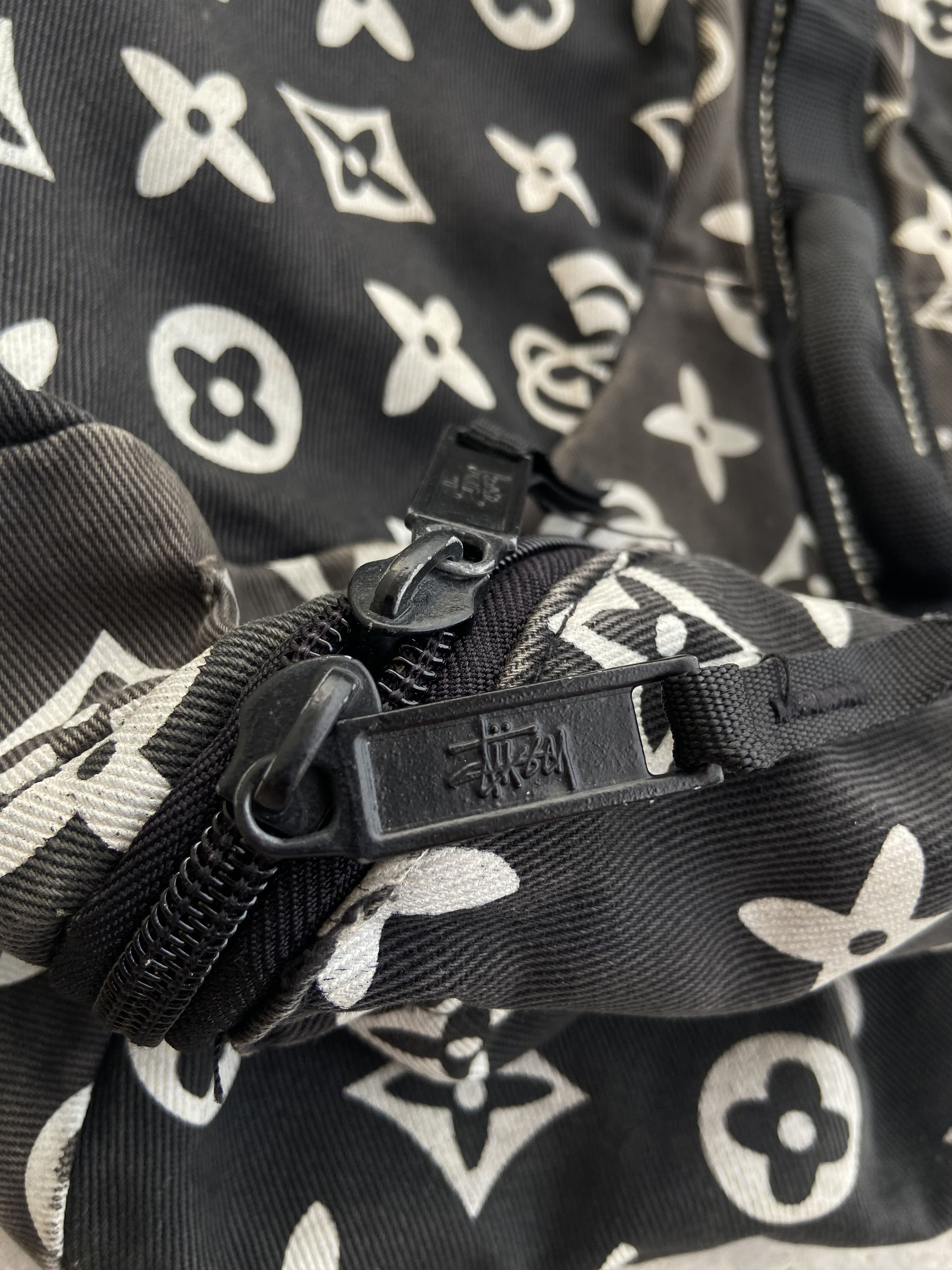 Stussy 🔥Open offer*Vintage Faded Stussy monogram Backpack Size ONE SIZE - 19 Thumbnail