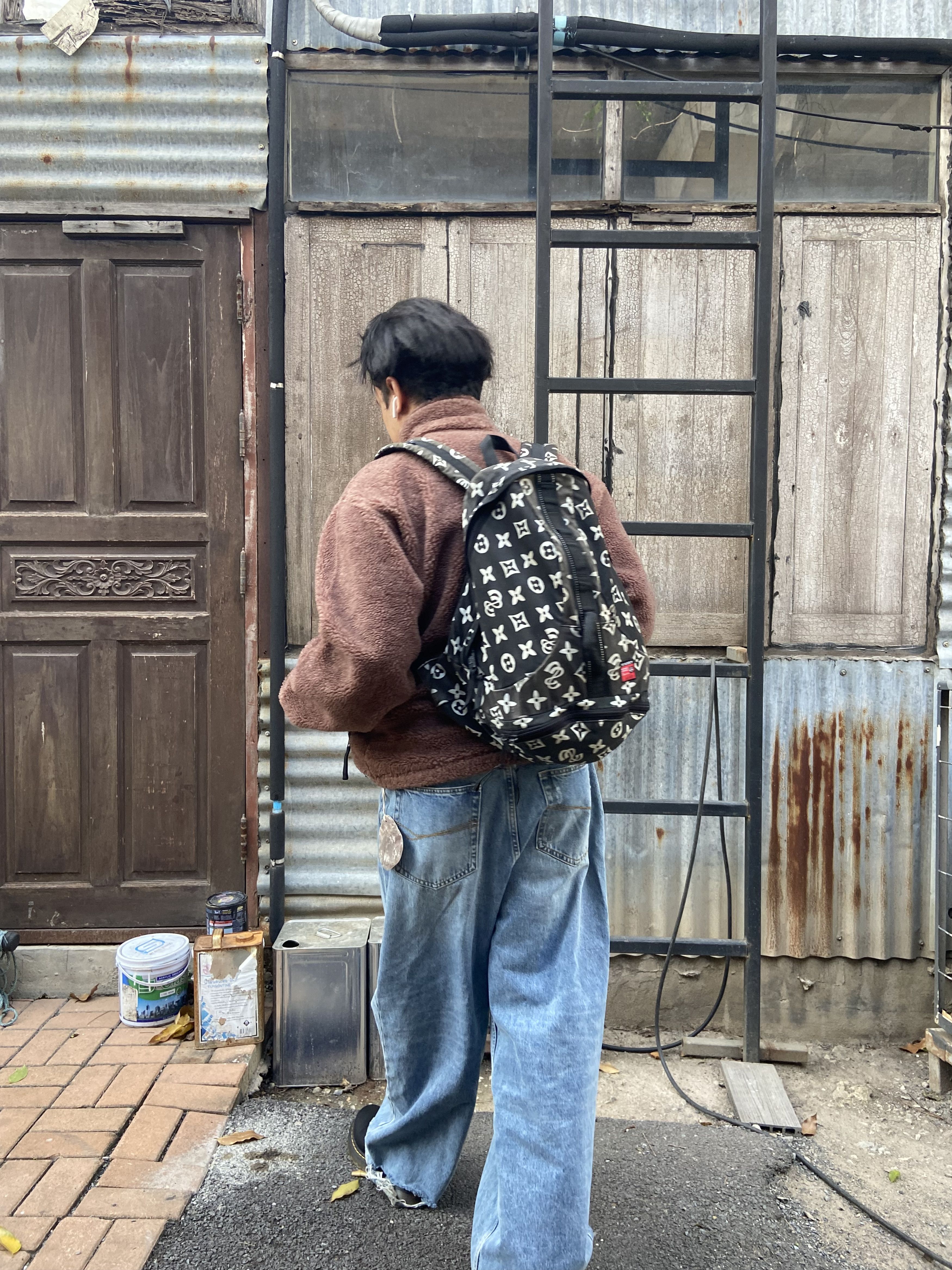 Stussy 🔥Open offer*Vintage Faded Stussy monogram Backpack Size ONE SIZE - 7 Thumbnail