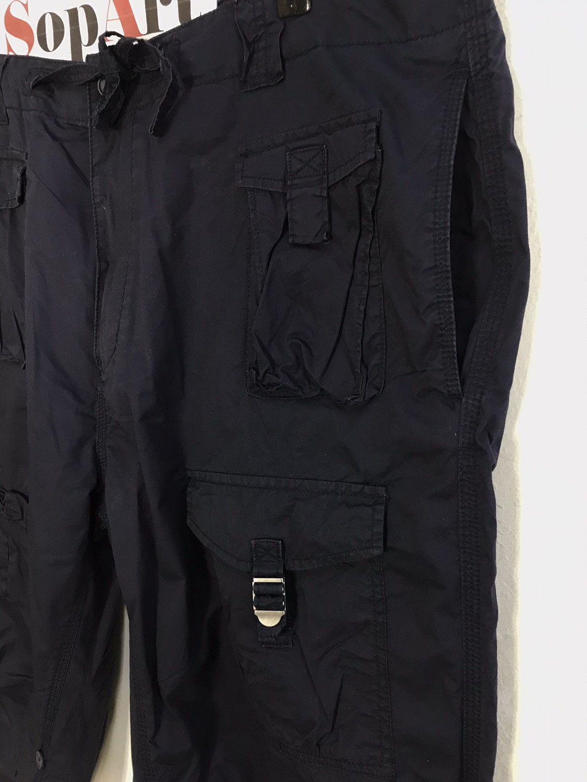 Sean John × Vintage Vintage Short Pants Sea John Multi Pocket Zipper Style Size US 42 / EU 58 - 5 Thumbnail