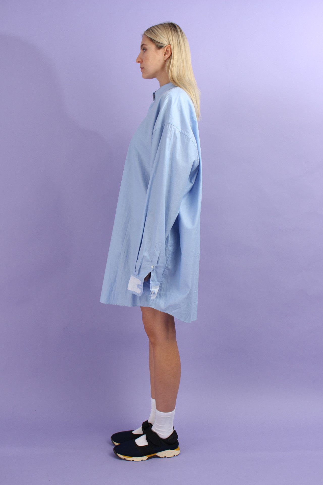 Maison Margiela Maison Margiela Oversized Classic Oxford Button-Up Shirt s40 Size US L / EU 52-54 / 3 - 4 Thumbnail