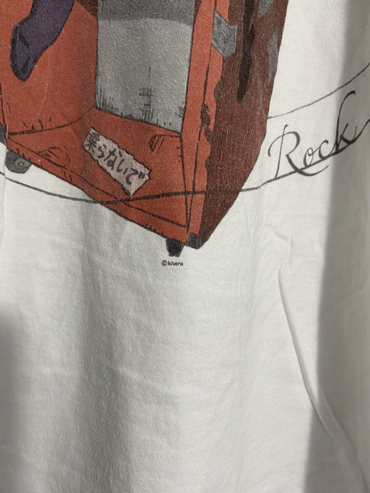 Japanese Brand Evangelion Rockin on Mari Shirt Anime Cyberpunk Size US L / EU 52-54 / 3 - 4 Thumbnail