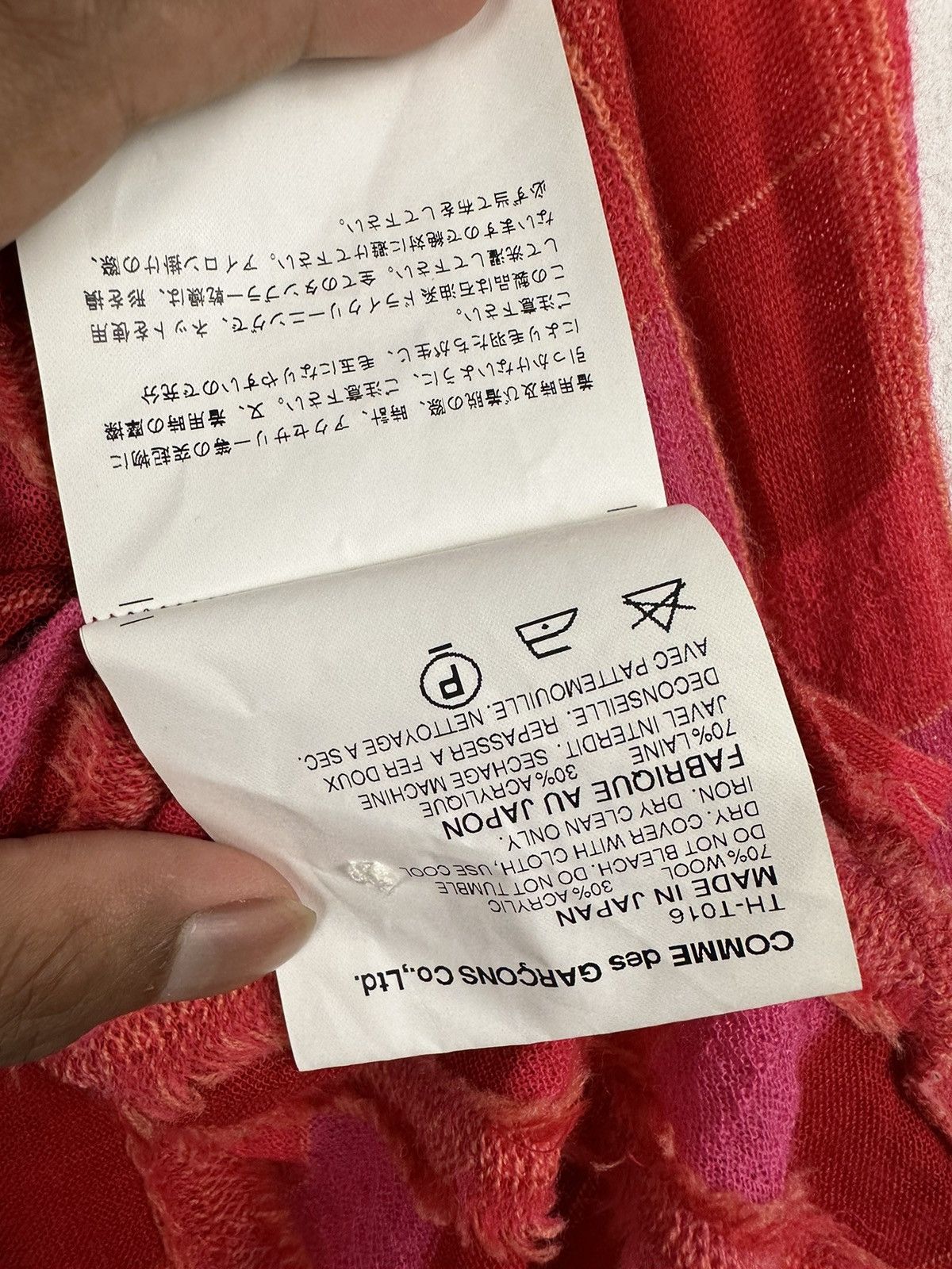 Comme des Garcons AD 2002 Comme des Garcons Sweater Size US S / EU 44-46 / 1 - 8 Thumbnail