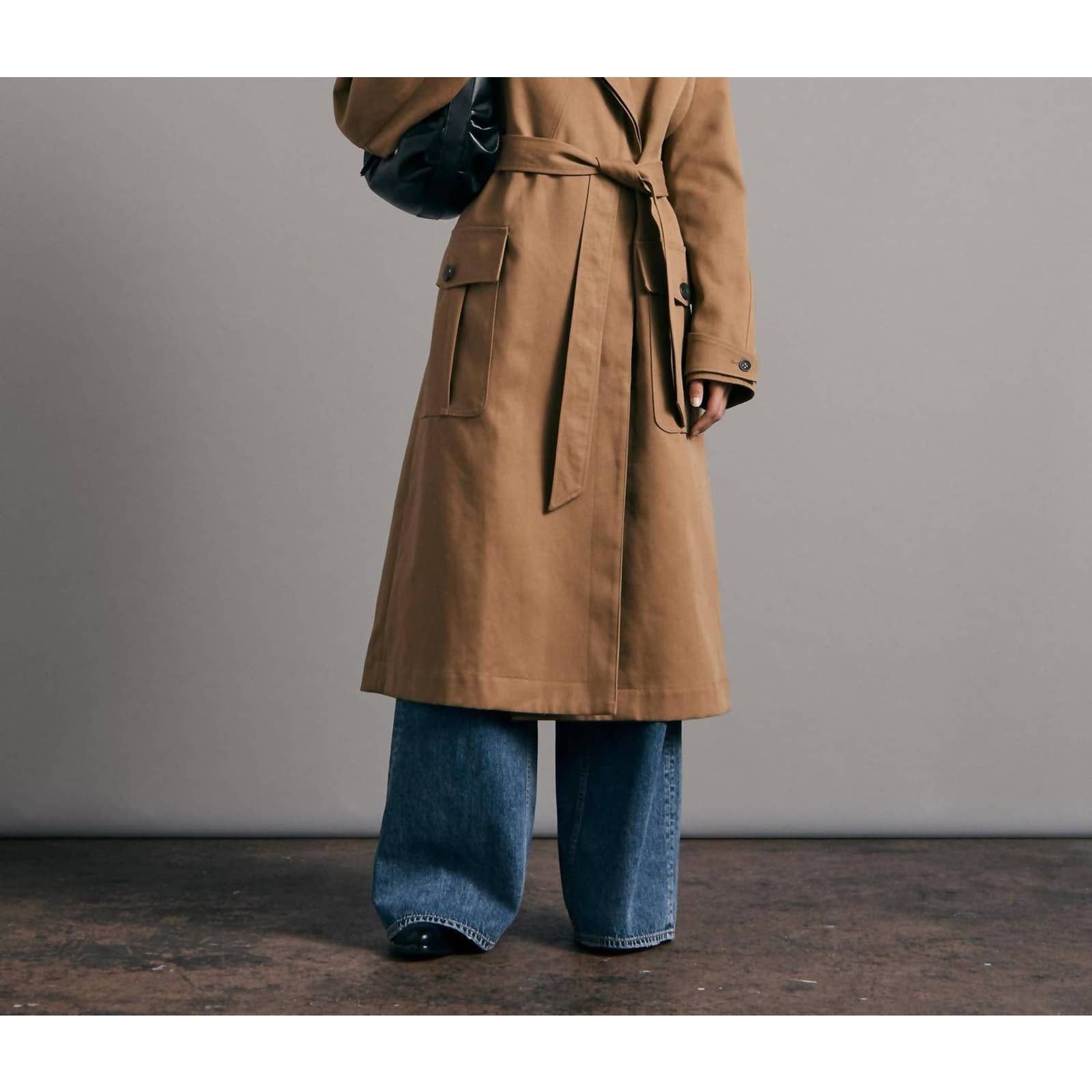 Rag & Bone Gianna Twill Coat In Camel | Grailed