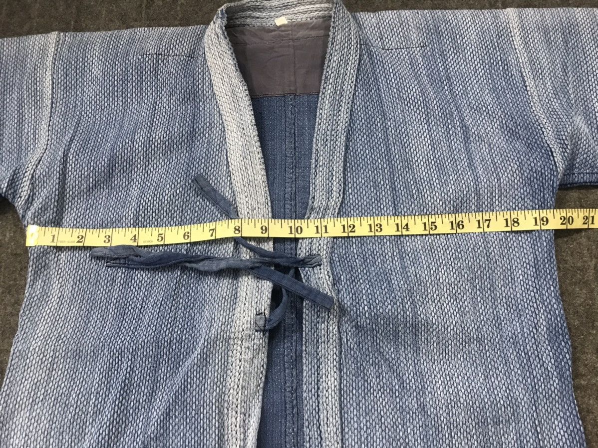 Japanese Brand Vintage Thick Sashiko Kendo Boro Sanjuro Kimono Japanese Size US XL / EU 56 / 4 - 8 Thumbnail