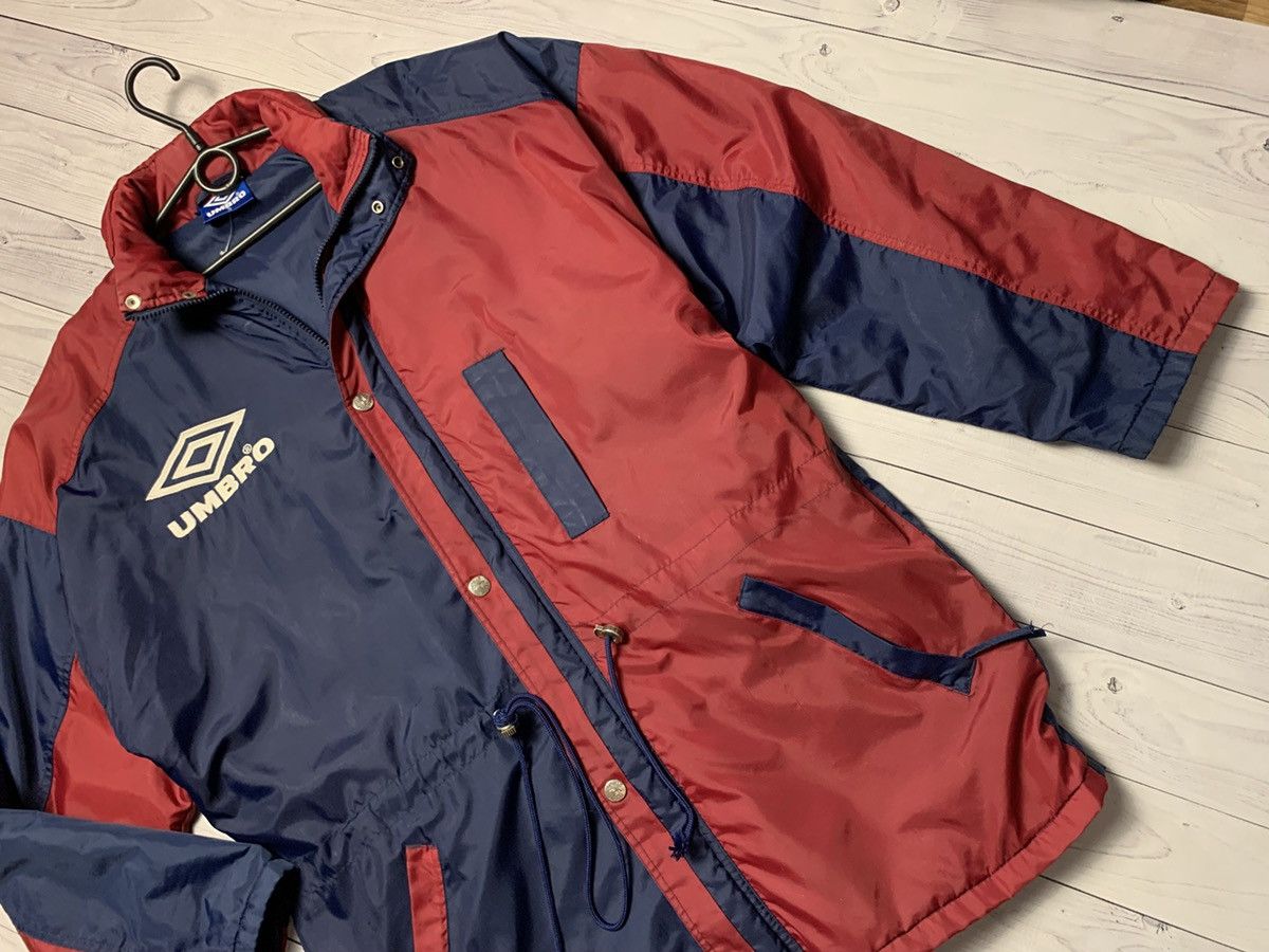 Umbro × Vintage Vintage Umbro parka jacket big logo size M rare Size US M / EU 48-50 / 2 - 2 Thumbnail