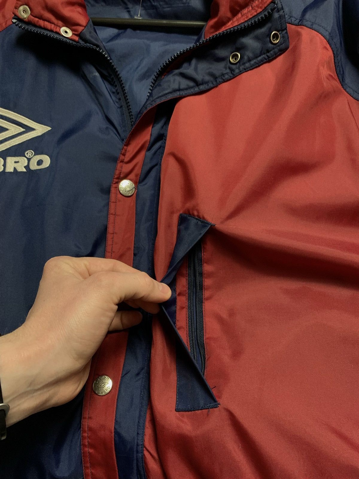 Umbro × Vintage Vintage Umbro parka jacket big logo size M rare Size US M / EU 48-50 / 2 - 8 Thumbnail