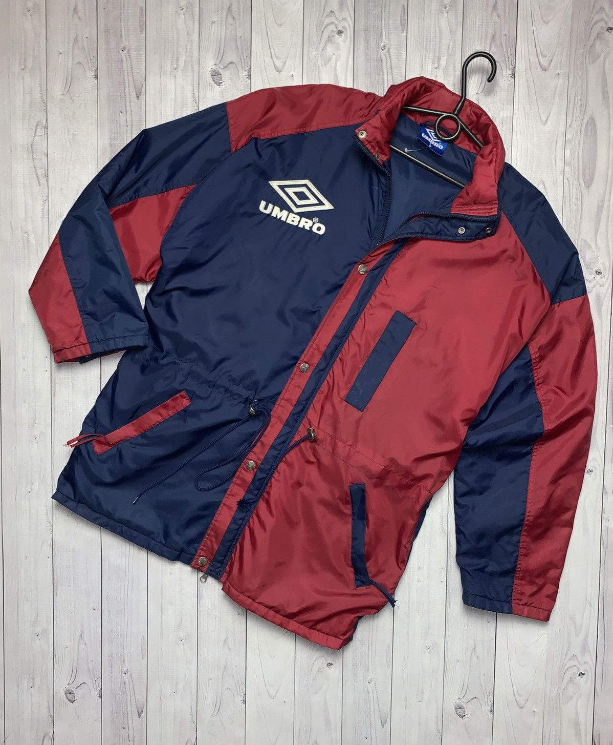 Umbro × Vintage Vintage Umbro parka jacket big logo size M rare Size US M / EU 48-50 / 2 - 1 Thumbnail