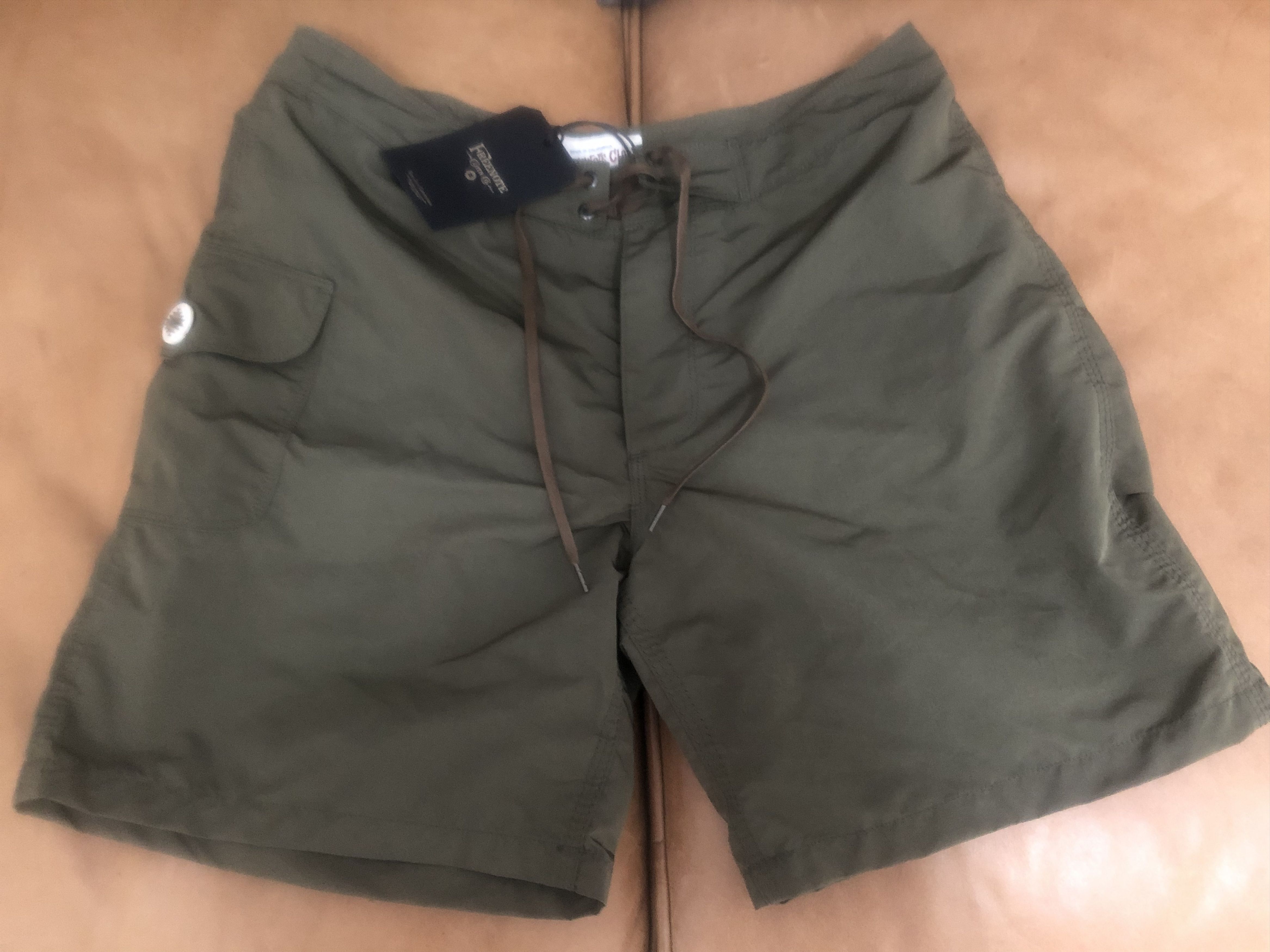 Freenote Freenote Cloth Cardon Swim Trunk - Olive Size US 31 - 1 Thumbnail