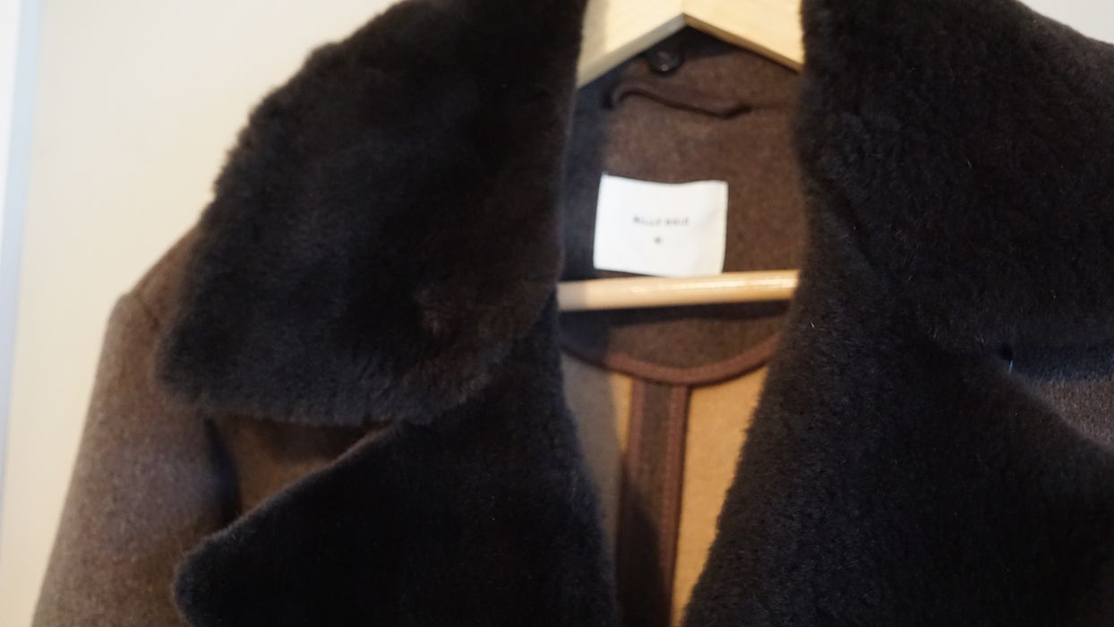 Billy Reid Fur Bowery Coat Grailed