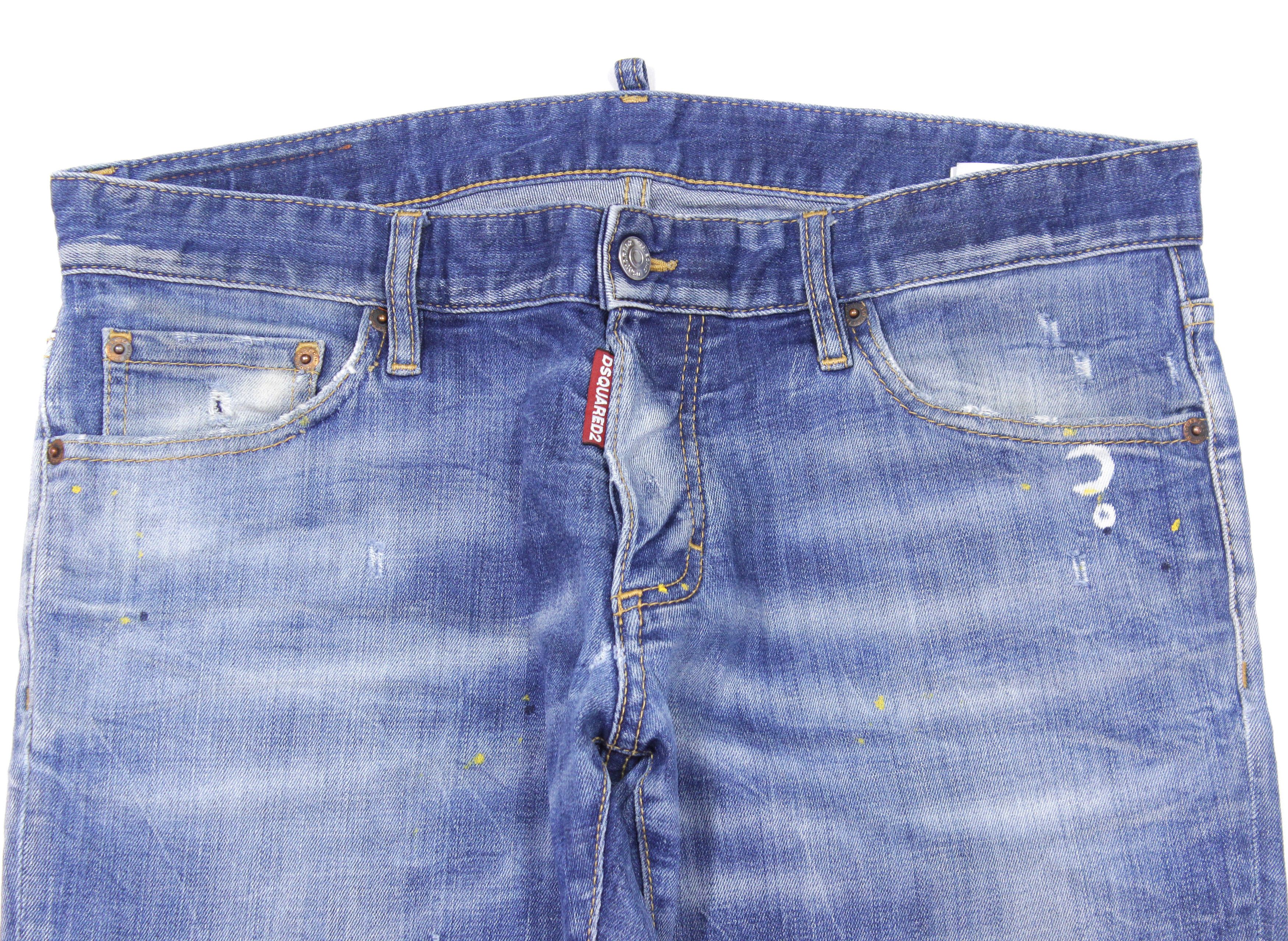 Dsquared2 2015 Painter Distressed Jeans Size US 34 / EU 50 - 3 Thumbnail