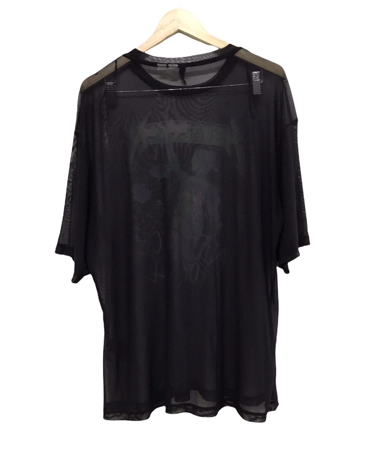 Band Tees Nice❗️Metallica Big Logo Baggy Style Transparent Tshirt Size M / US 6-8 / IT 42-44 - 2 Thumbnail