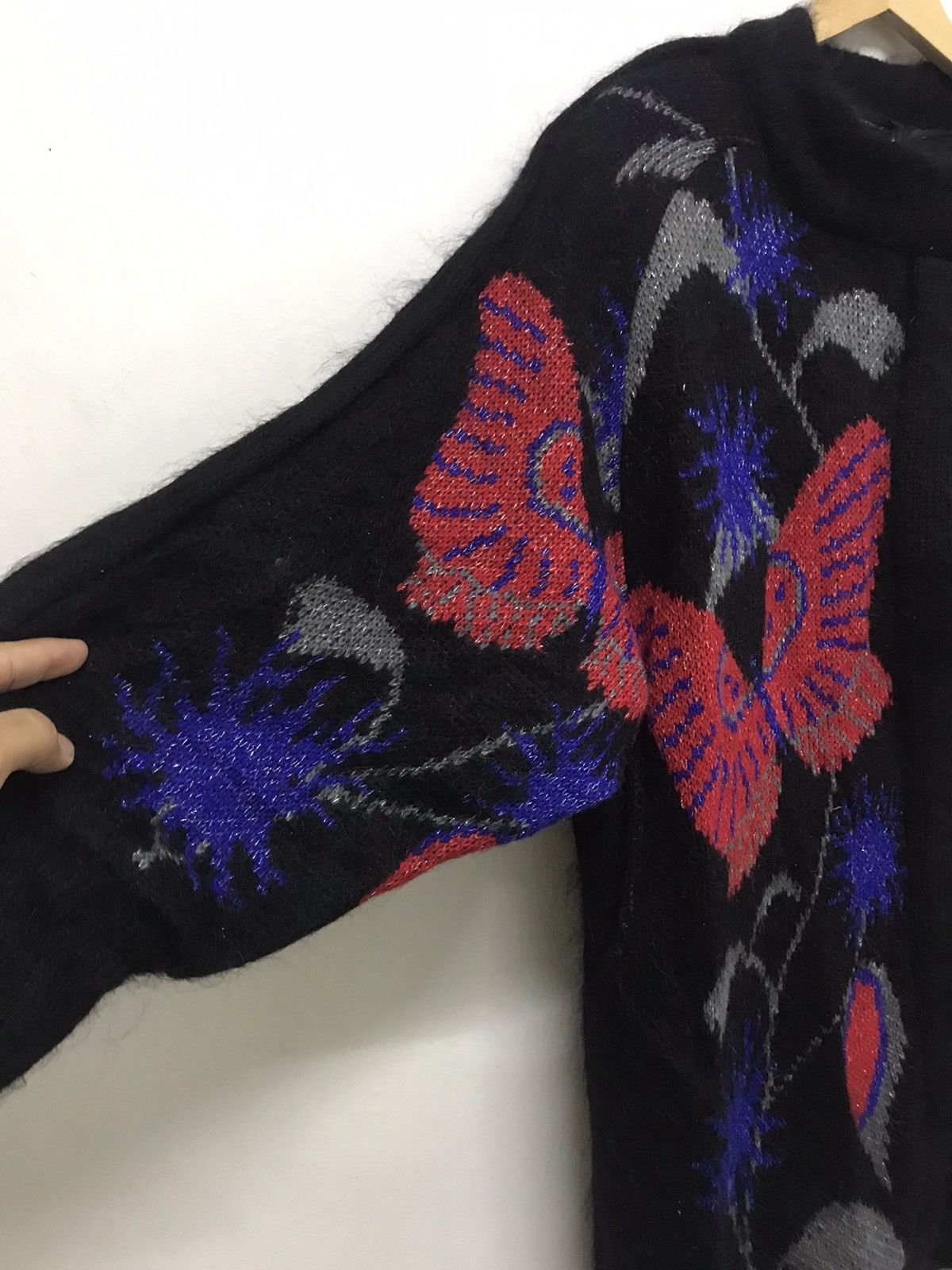 Japanese Brand Nice❗️Japanese Brands by Gm Globus Knit Printed Jackets Size ONE SIZE - 3 Thumbnail