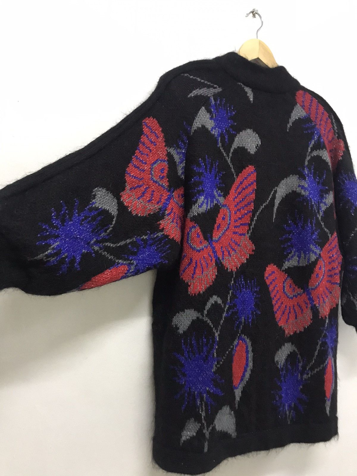 Japanese Brand Nice❗️Japanese Brands by Gm Globus Knit Printed Jackets Size ONE SIZE - 11 Thumbnail