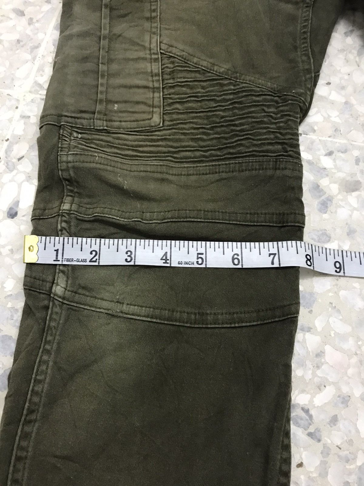 Japanese Brand Vintage Gladiator Distressed Cargo Pants Like Balmain Size US 32 / EU 48 - 20 Thumbnail