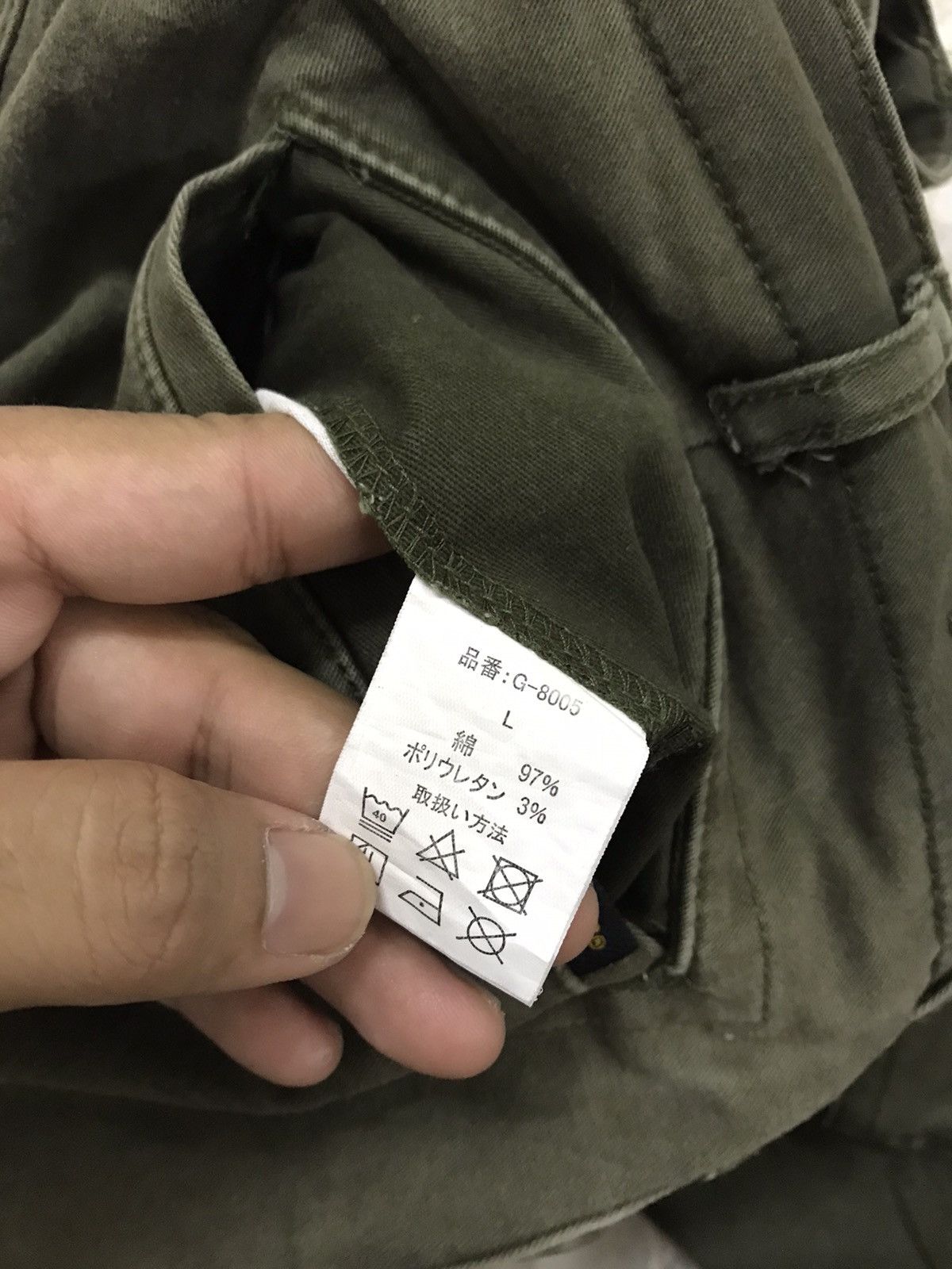 Japanese Brand Vintage Gladiator Distressed Cargo Pants Like Balmain Size US 32 / EU 48 - 12 Thumbnail