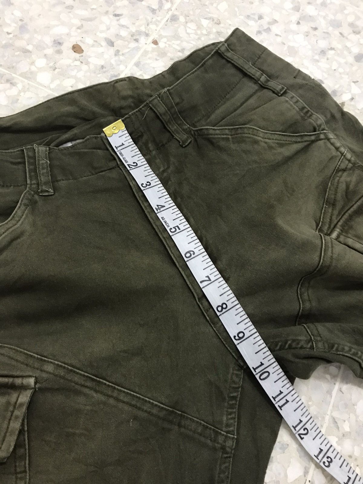 Japanese Brand Vintage Gladiator Distressed Cargo Pants Like Balmain Size US 32 / EU 48 - 19 Thumbnail