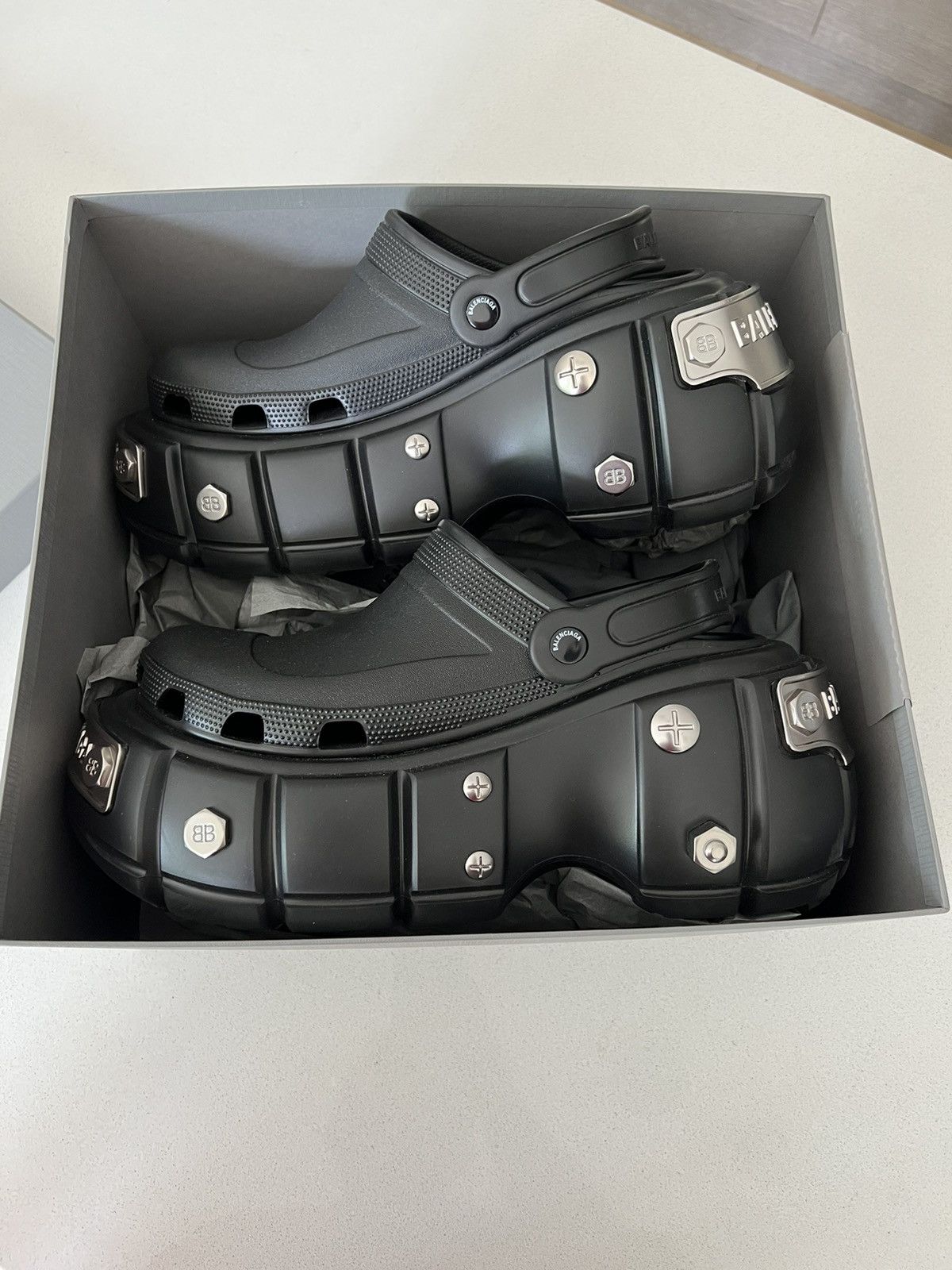 Balenciaga Hardcrocs Size 45 | Grailed
