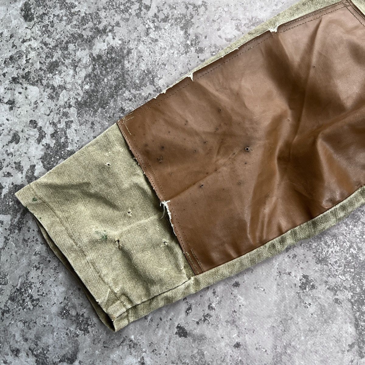 Vintage Workwear Chore Distressed Jacket