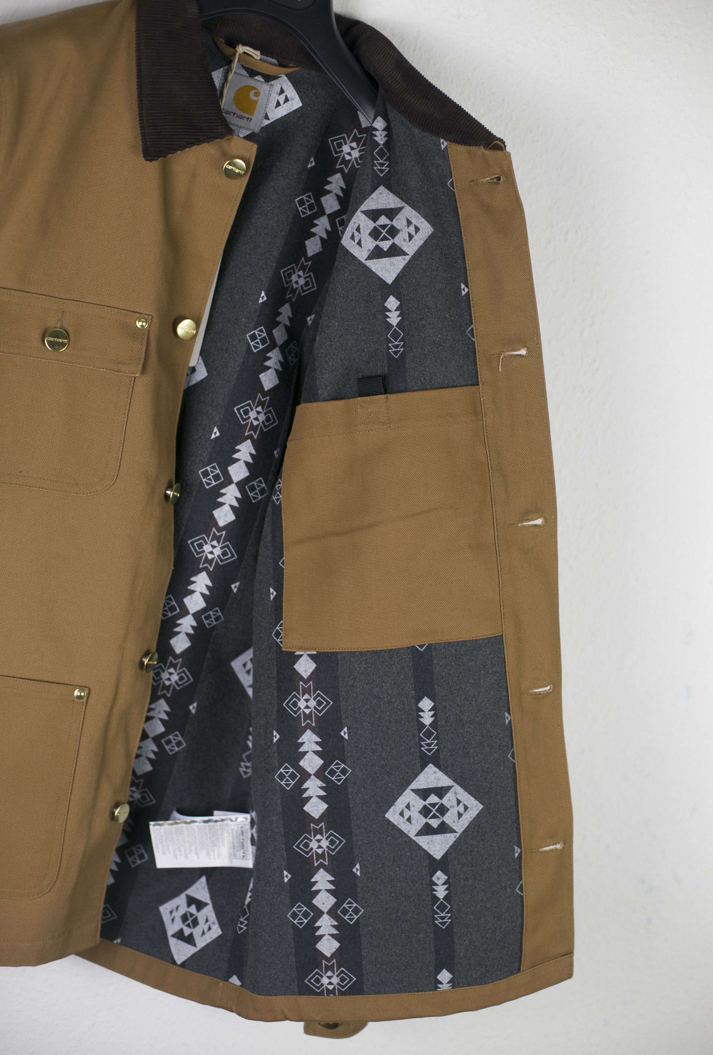 Carhartt Wip NWT Carhartt WIP Michigan Chore Coat Hamilton Brown Size S Size US S / EU 44-46 / 1 - 5 Thumbnail