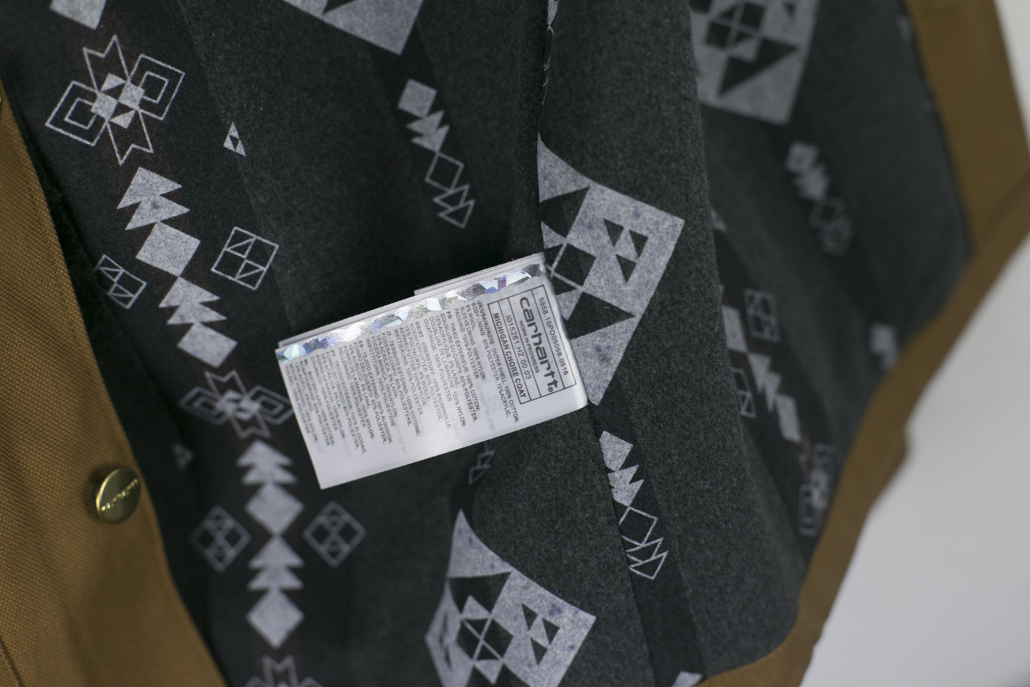Carhartt Wip NWT Carhartt WIP Michigan Chore Coat Hamilton Brown Size S Size US S / EU 44-46 / 1 - 6 Thumbnail