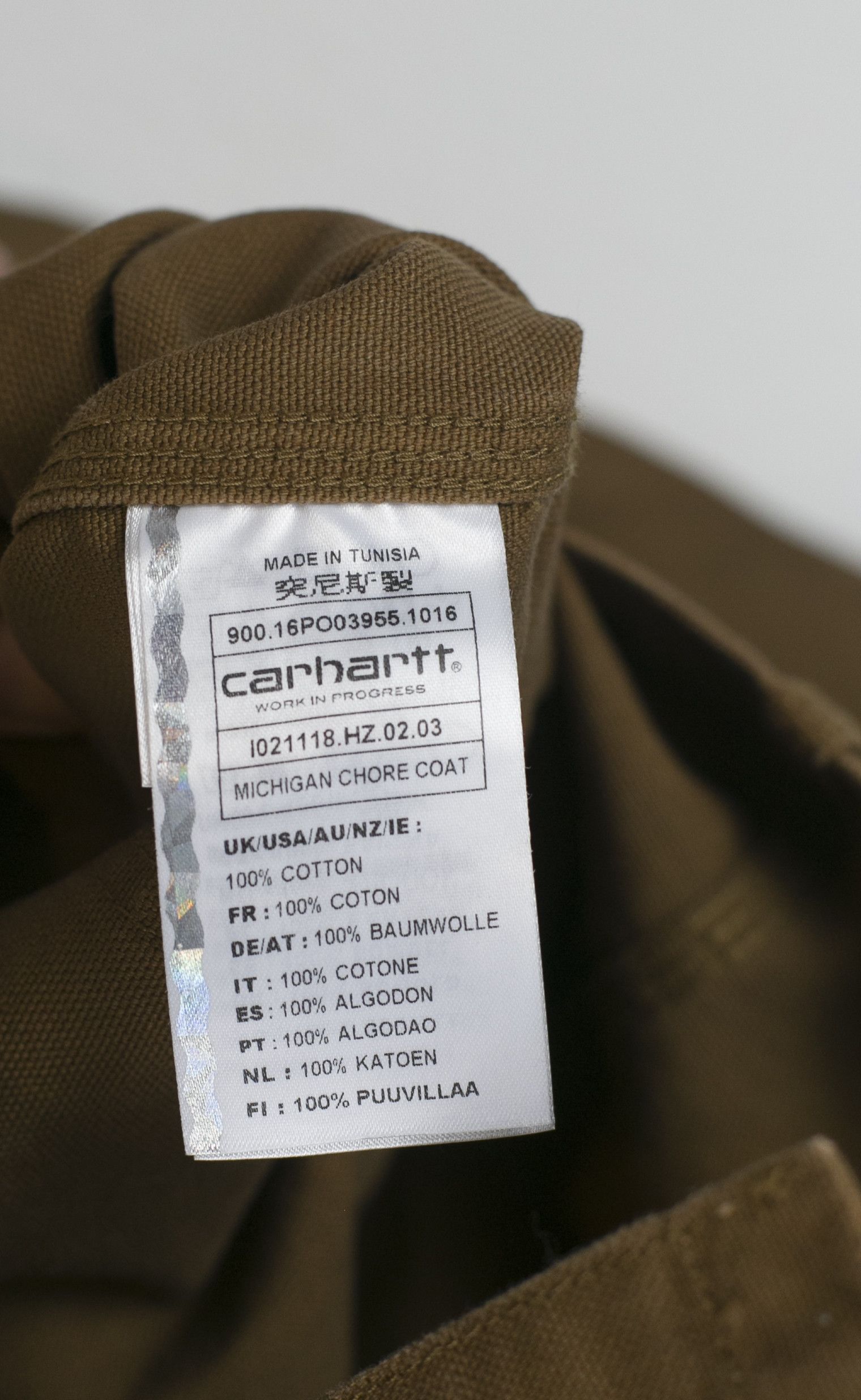 Carhartt Wip NWT Carhartt WIP Michigan Chore Coat Hamilton Brown Size S Size US S / EU 44-46 / 1 - 5 Thumbnail
