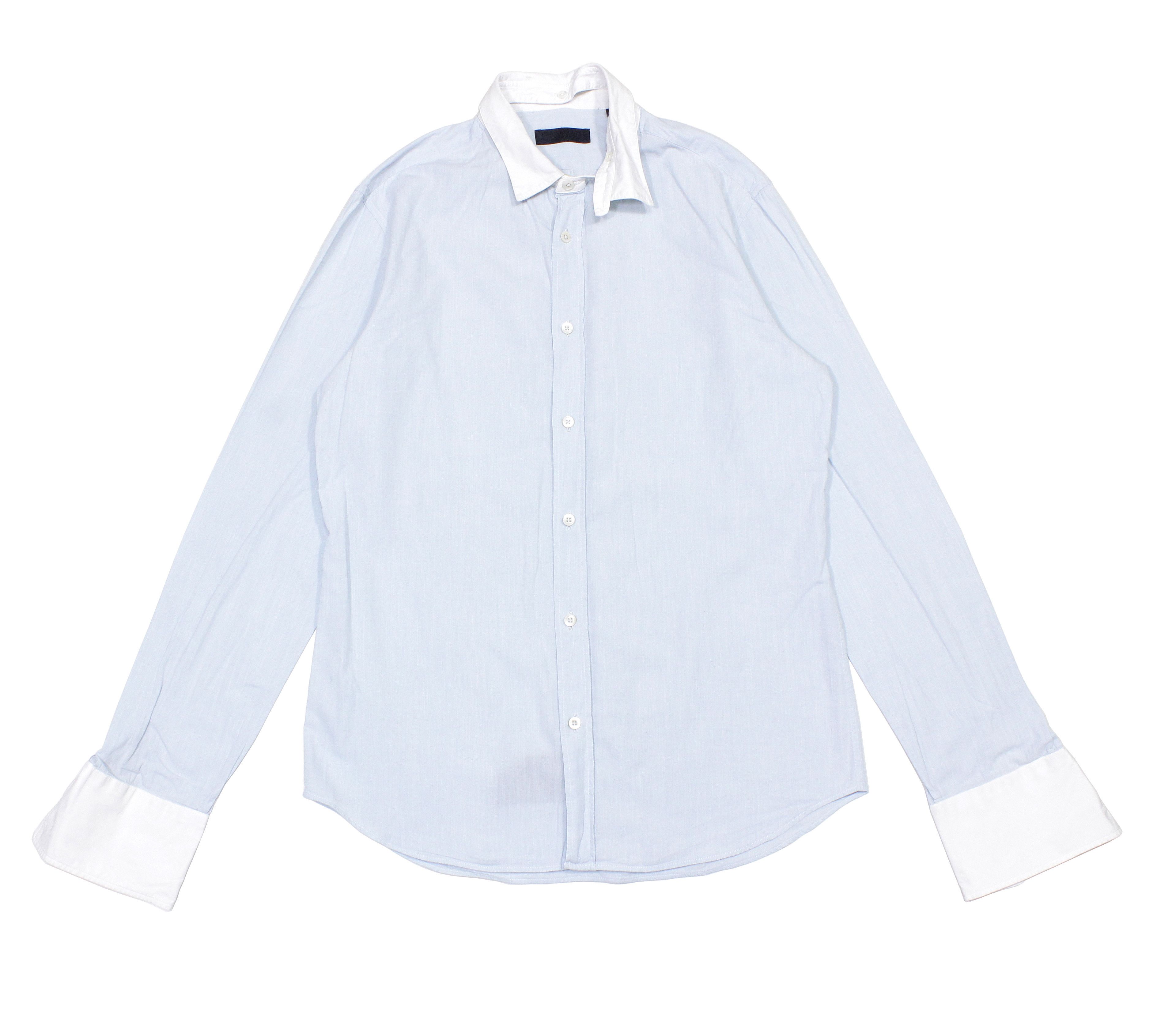 Burberry Prorsum Prorsum Removable Collar Cufflinks Shirt Size US L / EU 52-54 / 3 - 1 Thumbnail