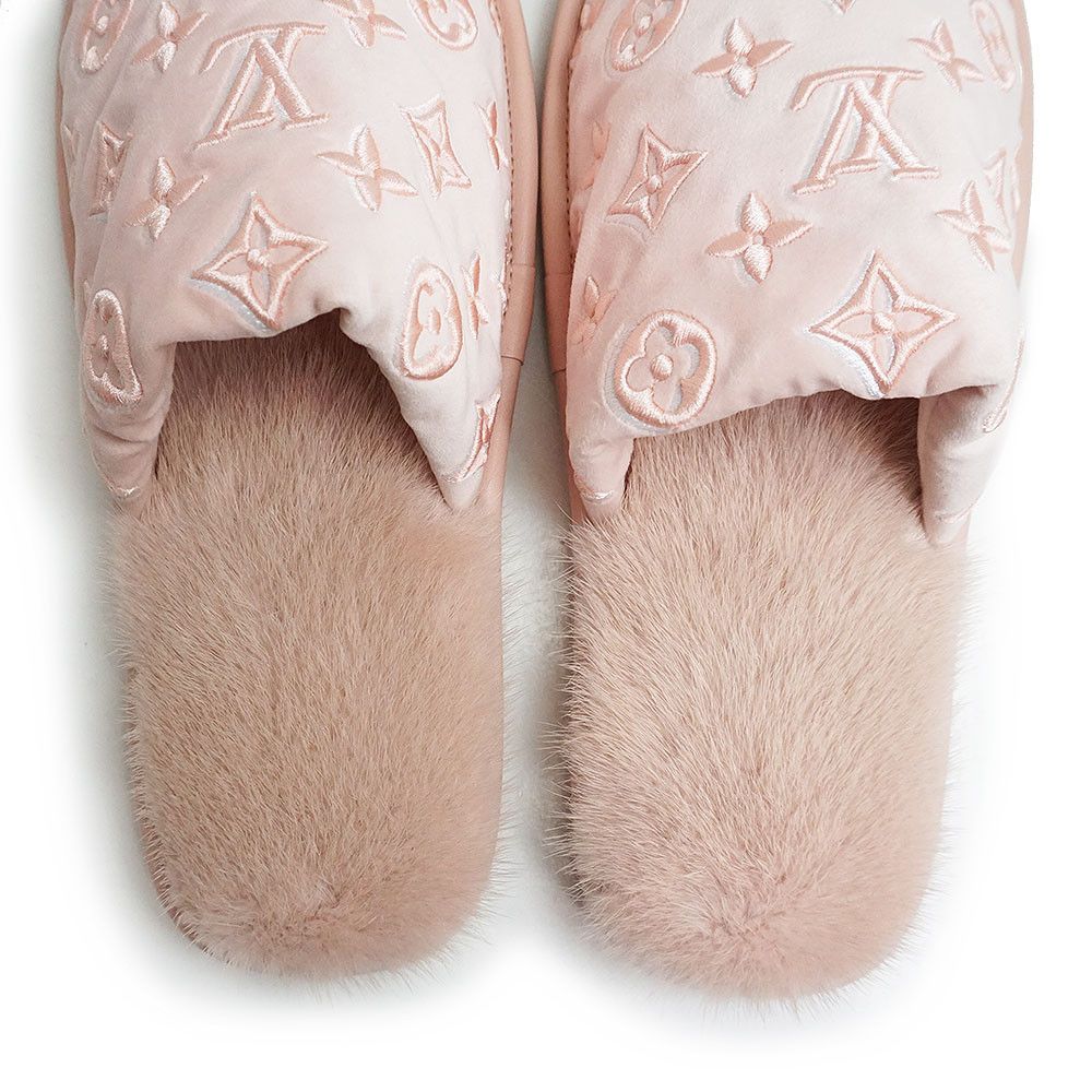 Louis Vuitton Suite Line Mule Room Slippers