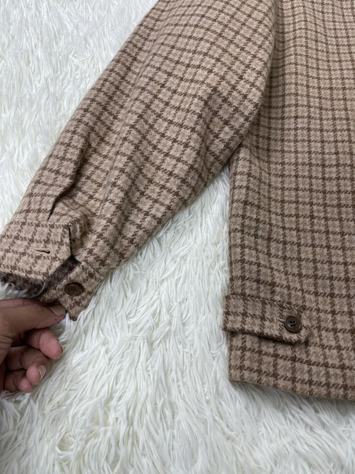 Comme des Garcons × Comme des Garcons Homme Plus 🔥ARCHIVE Homme ‼️80’s Houndstooth CDG HOMME NWT Size US M / EU 48-50 / 2 - 13 Thumbnail