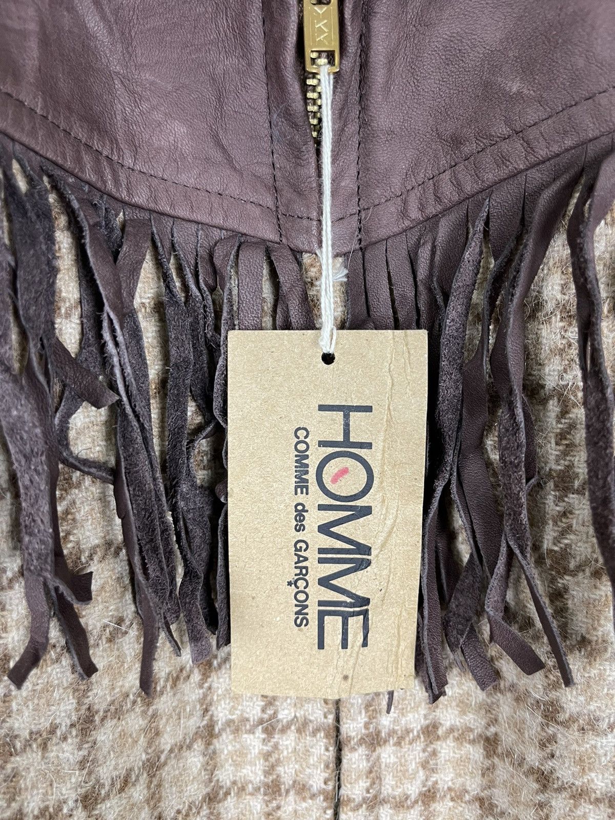 Comme des Garcons × Comme des Garcons Homme Plus 🔥ARCHIVE Homme ‼️80’s Houndstooth CDG HOMME NWT Size US M / EU 48-50 / 2 - 4 Thumbnail