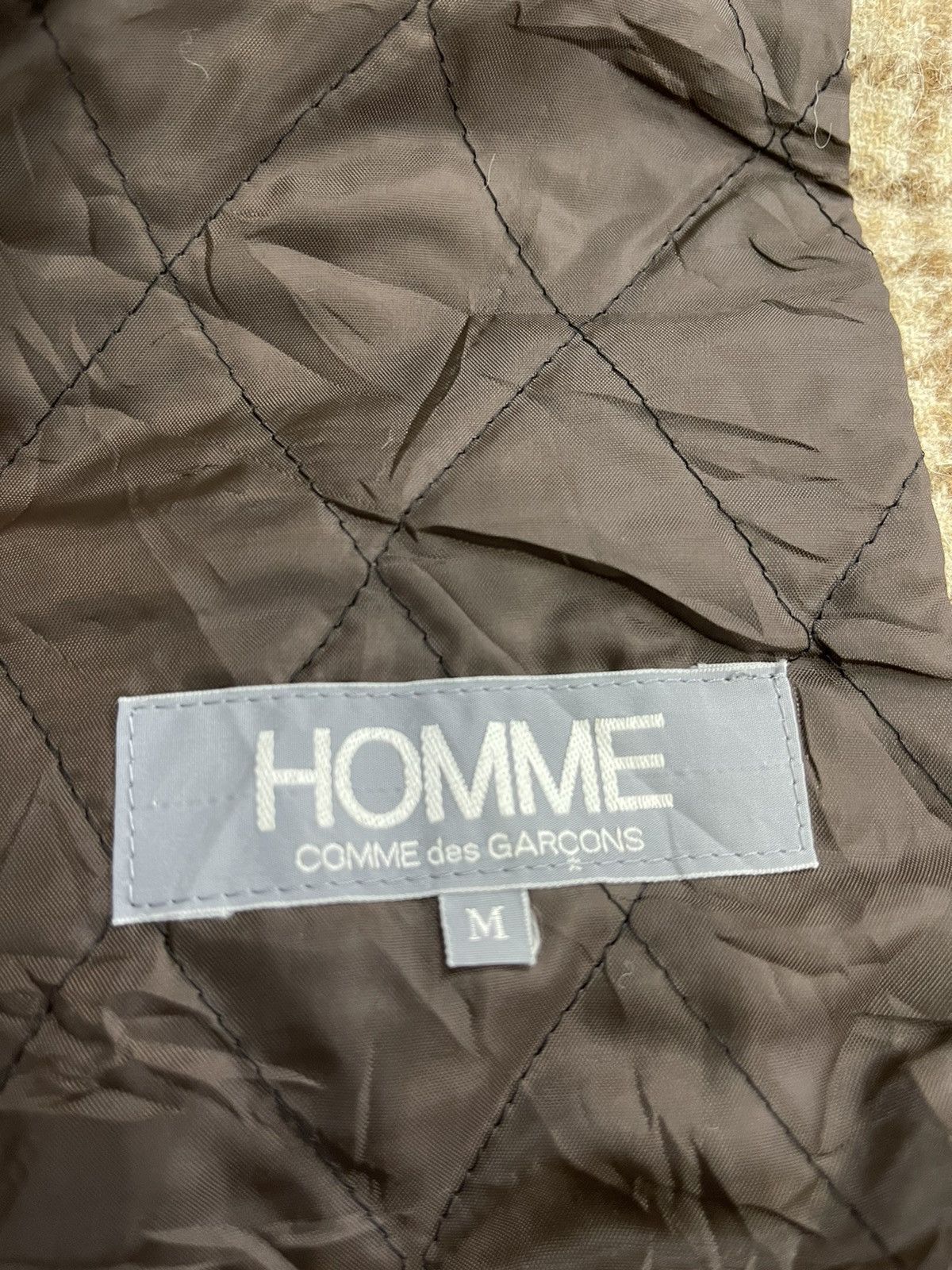 Comme des Garcons × Comme des Garcons Homme Plus 🔥ARCHIVE Homme ‼️80’s Houndstooth CDG HOMME NWT Size US M / EU 48-50 / 2 - 15 Thumbnail