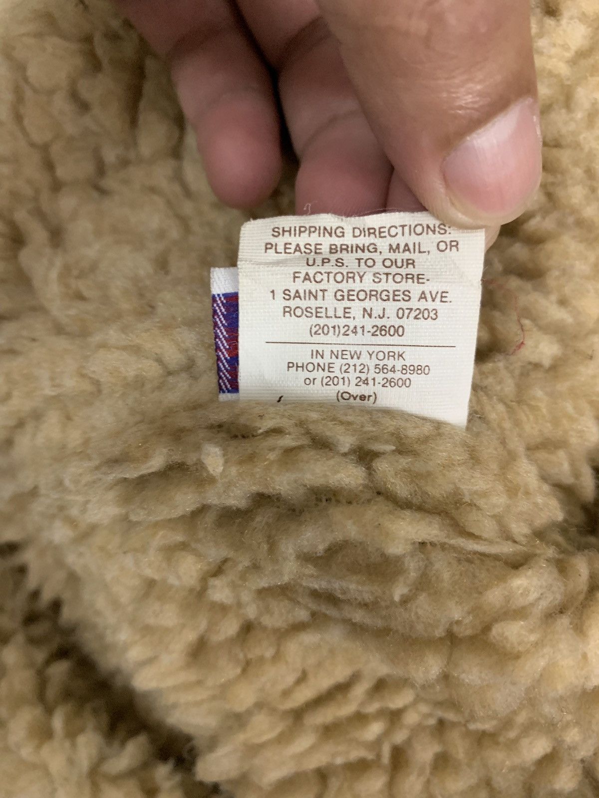 Schott 🔥 Vintage Schott Sherpa Suede Leather Heavy Jacket Size US M / EU 48-50 / 2 - 11 Thumbnail