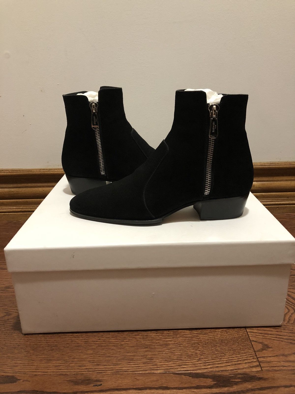 Balmain Chelsea Boots Anthos Suede Boot Grailed