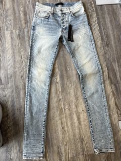 Amiri Indigo Stack Jeans