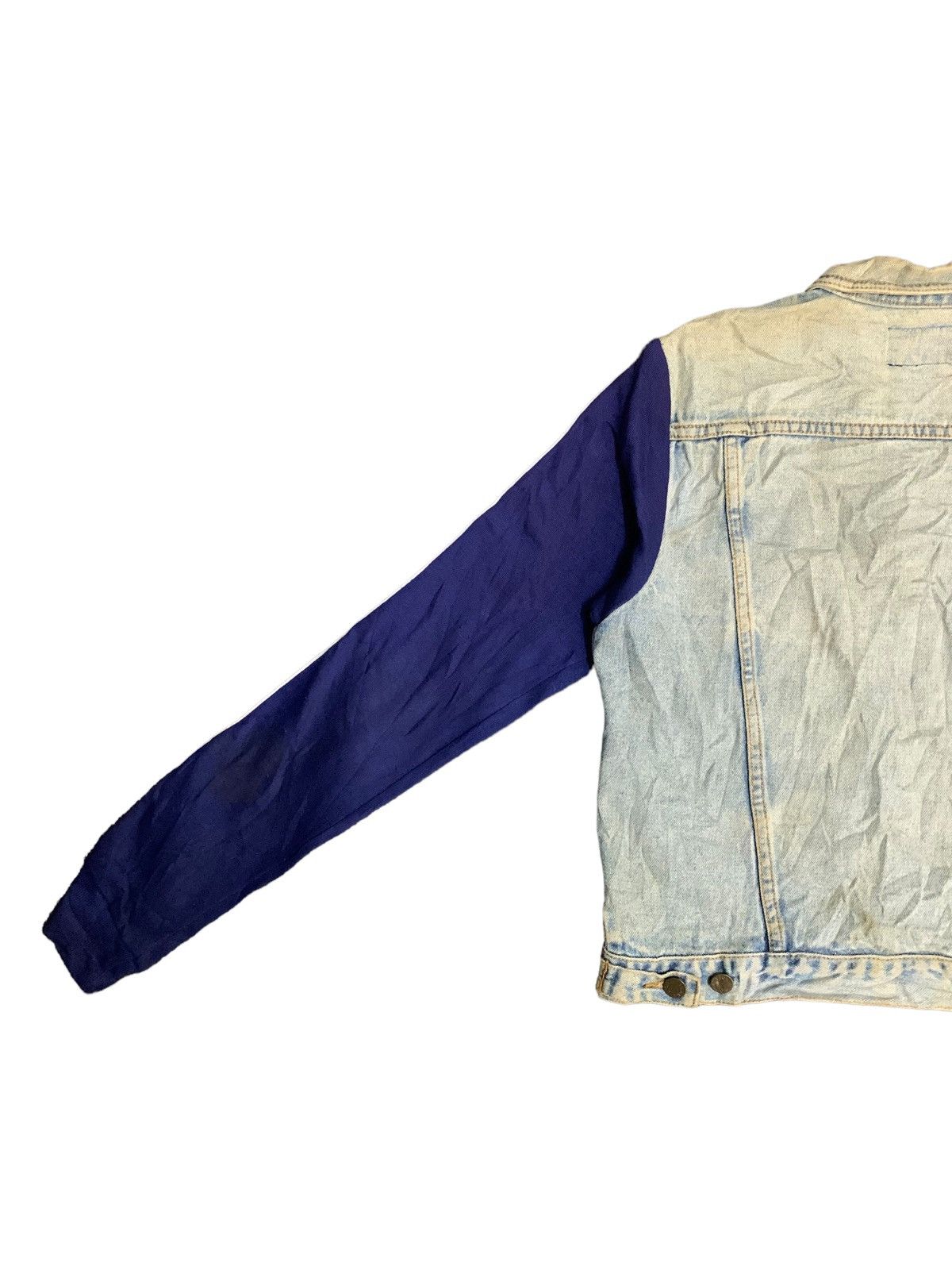 Beauty Beast Vintage Re Denim Ramade In Usa Hybrid Jeans Jacket Size M / US 6-8 / IT 42-44 - 8 Thumbnail