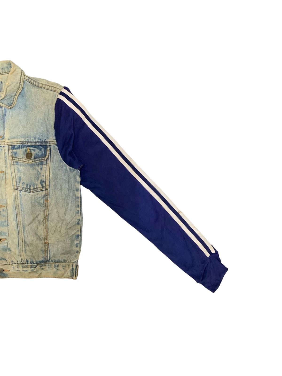 Beauty Beast Vintage Re Denim Ramade In Usa Hybrid Jeans Jacket Size M / US 6-8 / IT 42-44 - 6 Thumbnail