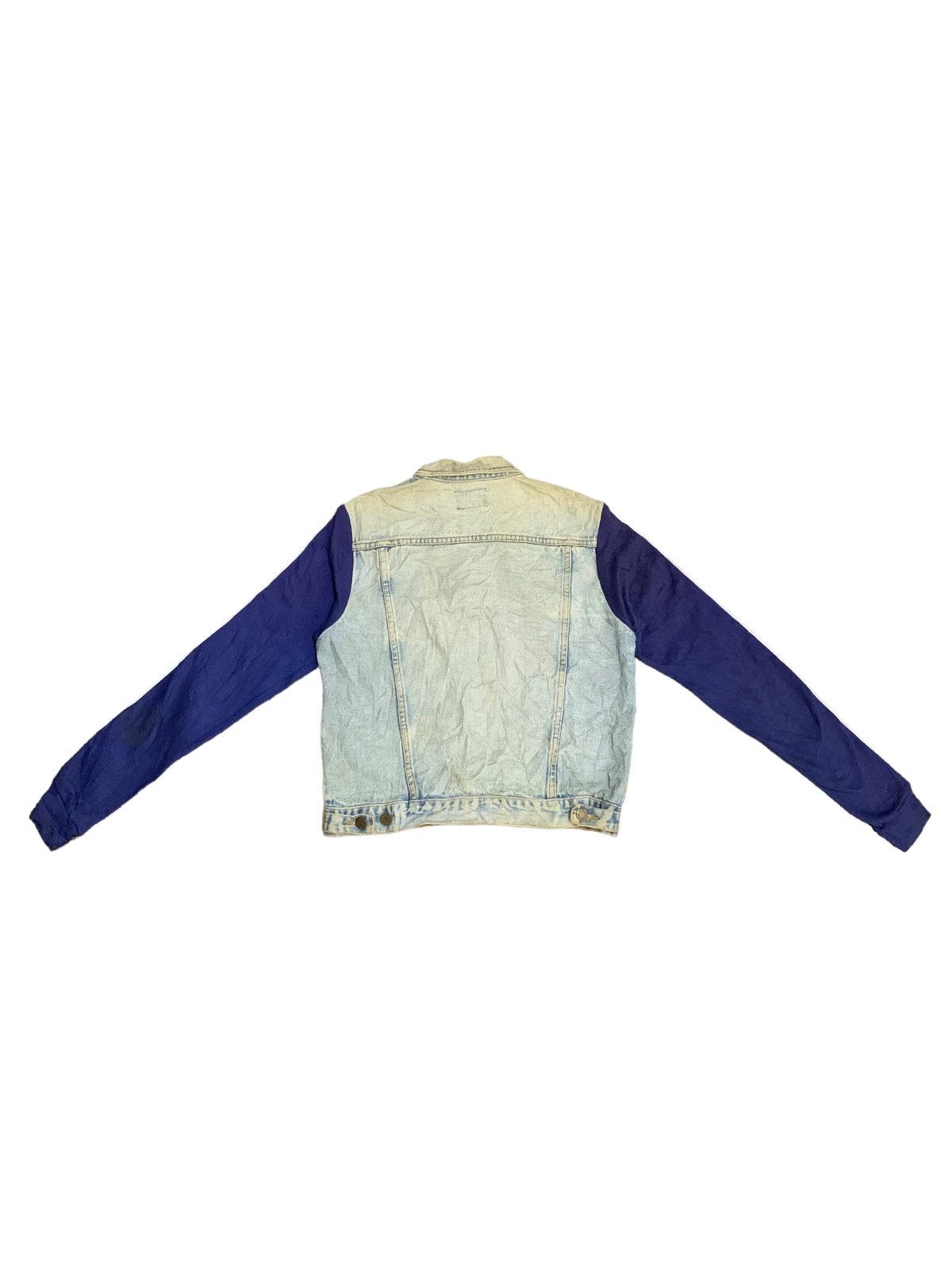 Beauty Beast Vintage Re Denim Ramade In Usa Hybrid Jeans Jacket Size M / US 6-8 / IT 42-44 - 2 Thumbnail