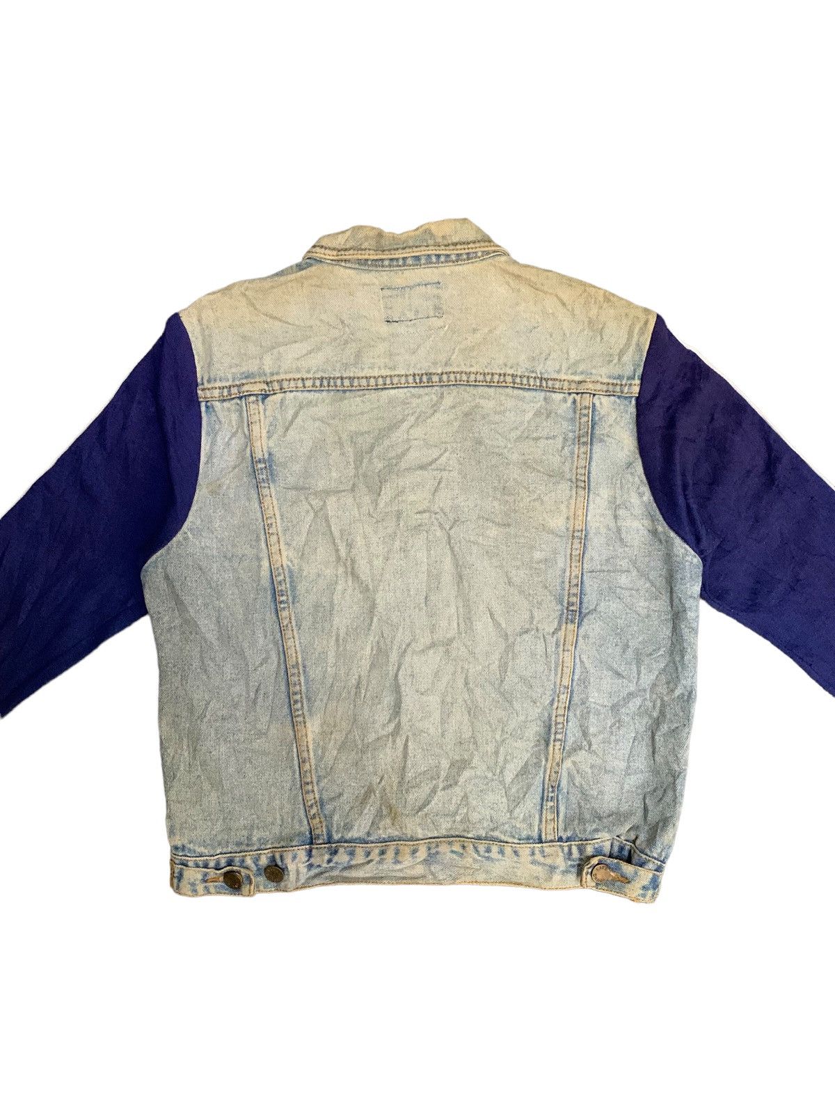 Beauty Beast Vintage Re Denim Ramade In Usa Hybrid Jeans Jacket Size M / US 6-8 / IT 42-44 - 7 Thumbnail