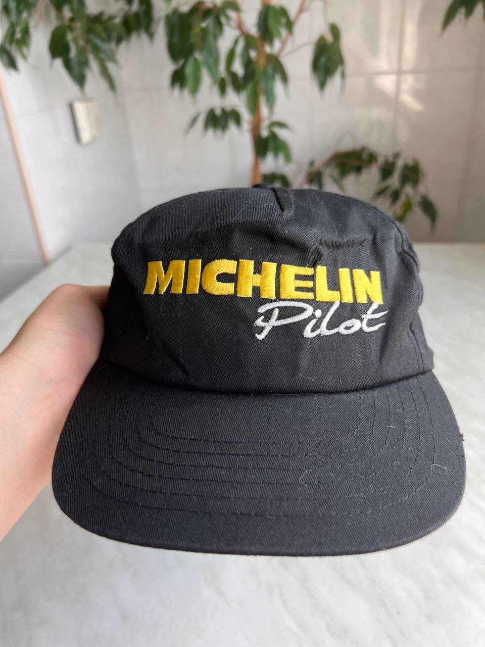 Vintage Vintage Michelin Pilot 90s Racing Car Embroidery Cap Hat Size ONE SIZE - 1 Thumbnail