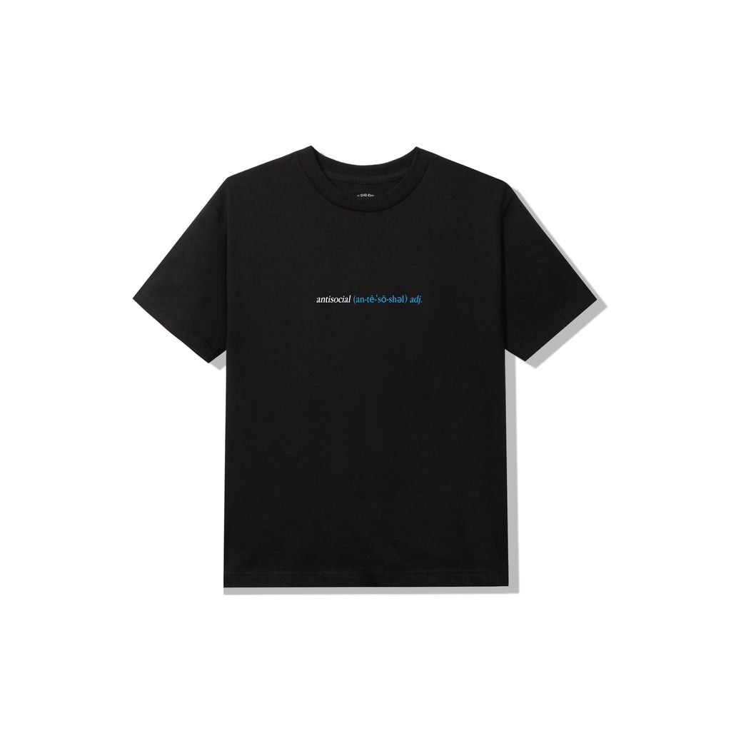 DS Anti Social Social Club Enrolled Black Tee ASSC DS