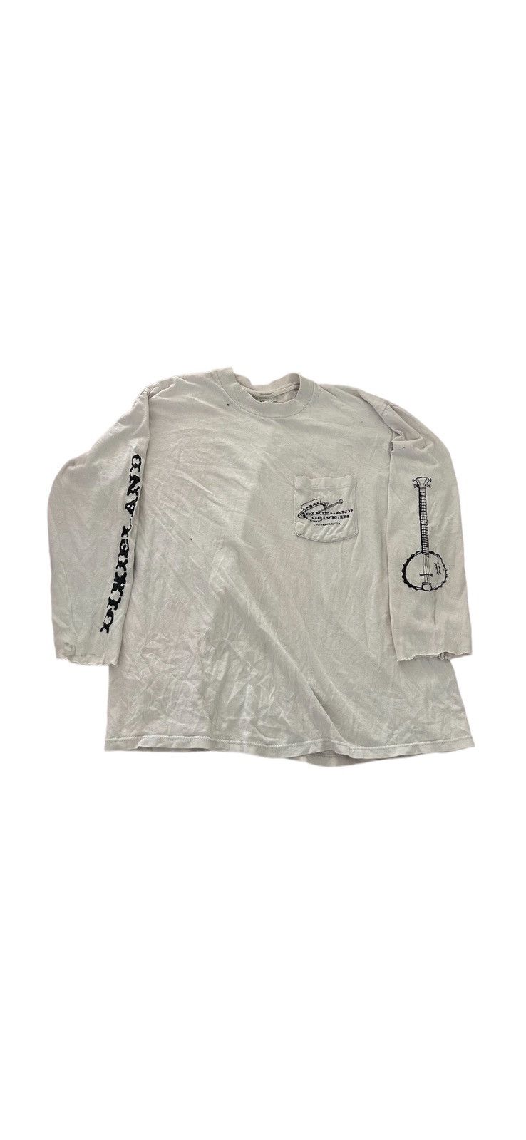 Vintage Vintage distressed Dixieland drive in 1988 longsleeve Size US M / EU 48-50 / 2 - 2 Thumbnail