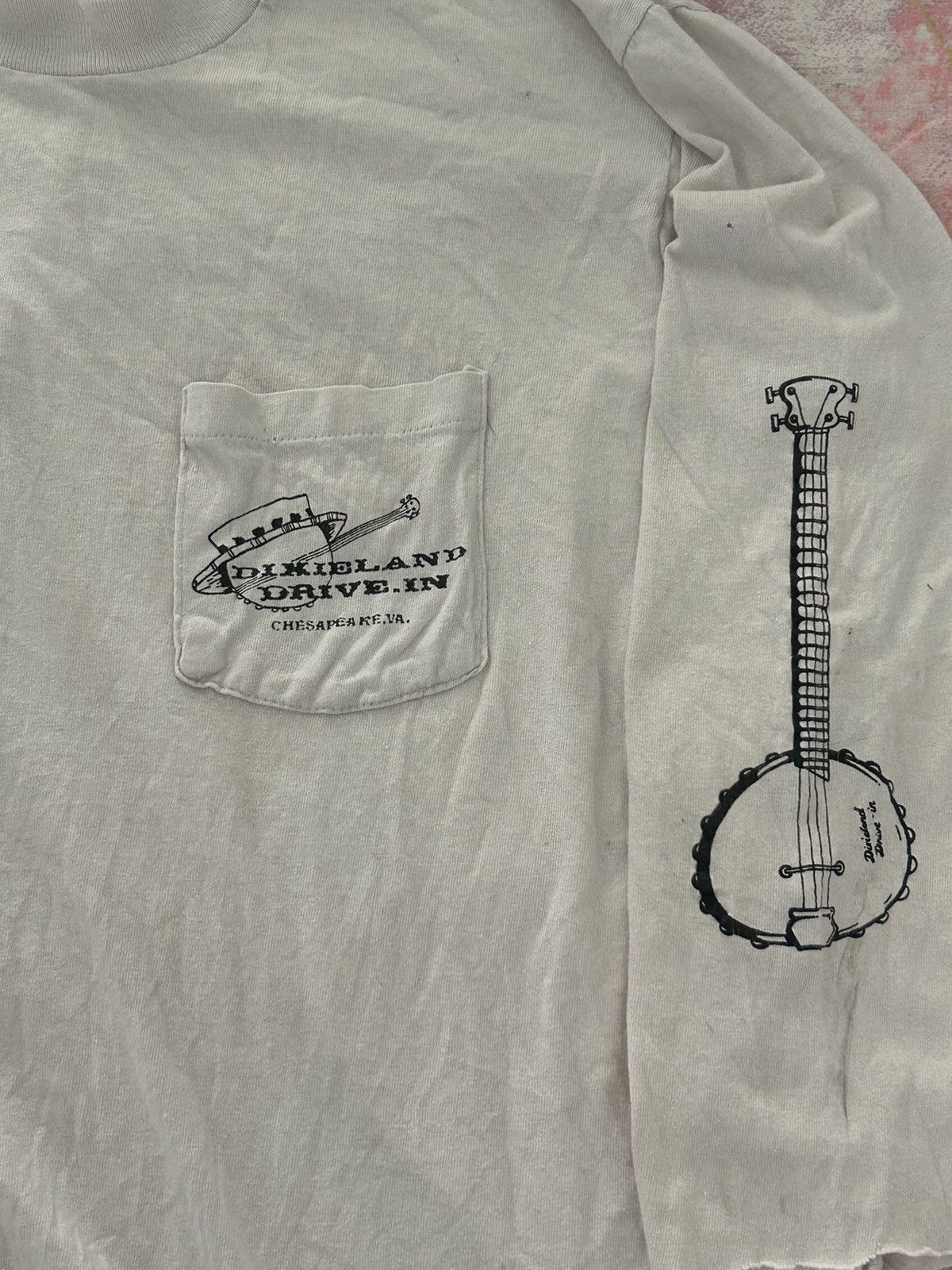 Vintage Vintage distressed Dixieland drive in 1988 longsleeve Size US M / EU 48-50 / 2 - 4 Thumbnail