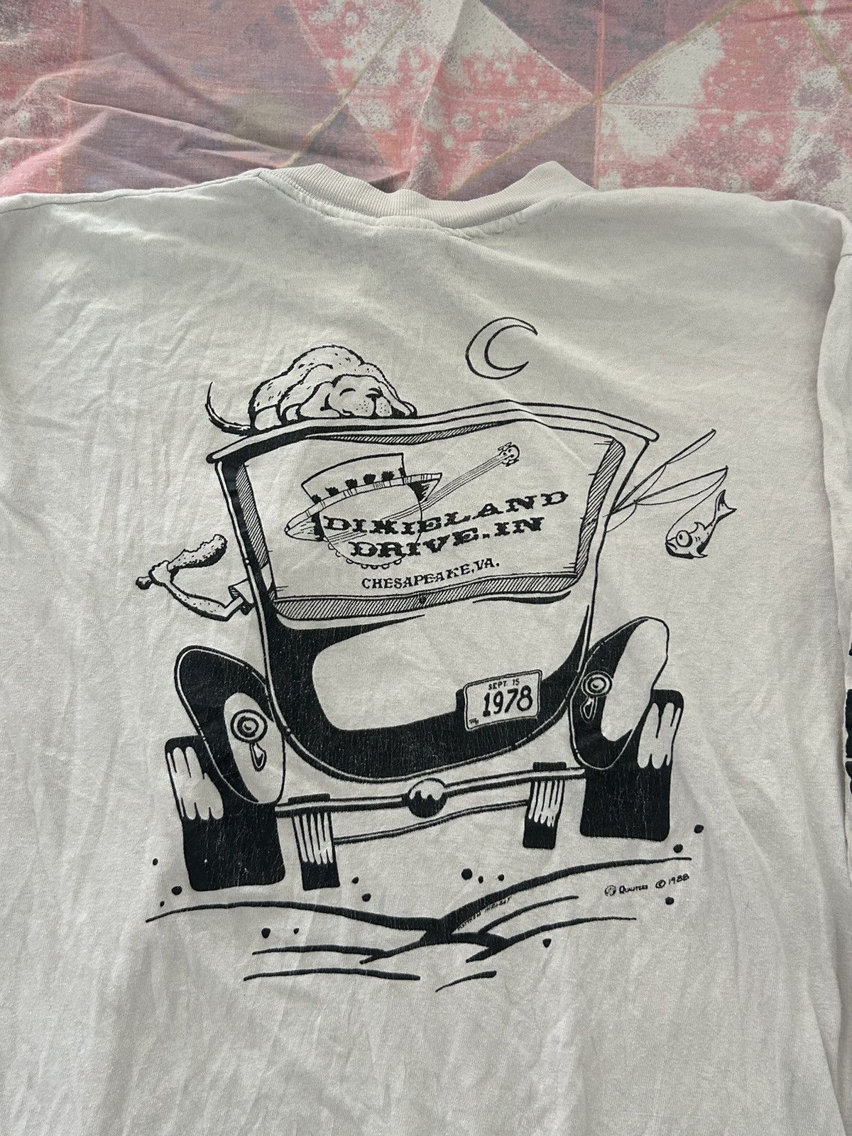 Vintage Vintage distressed Dixieland drive in 1988 longsleeve Size US M / EU 48-50 / 2 - 6 Thumbnail