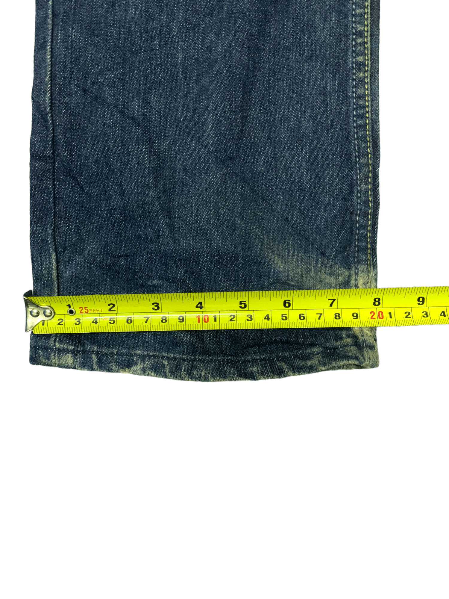 Levi's × Levi's Vintage Clothing Vintage 90s Levis 505 Mud Wash Destressed Loose Jeans 28x28 Size US 28 / EU 44 - 16 Thumbnail